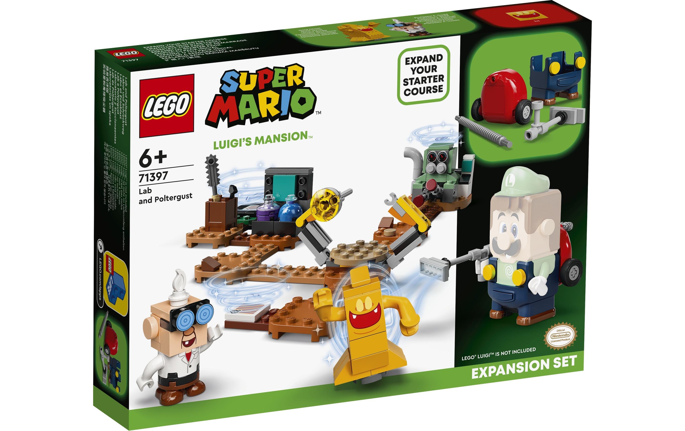 Image of LEGO® Spielbausteine »Super Mario Luigis Mansion«, (179 St.) bei Ackermann Versand Schweiz