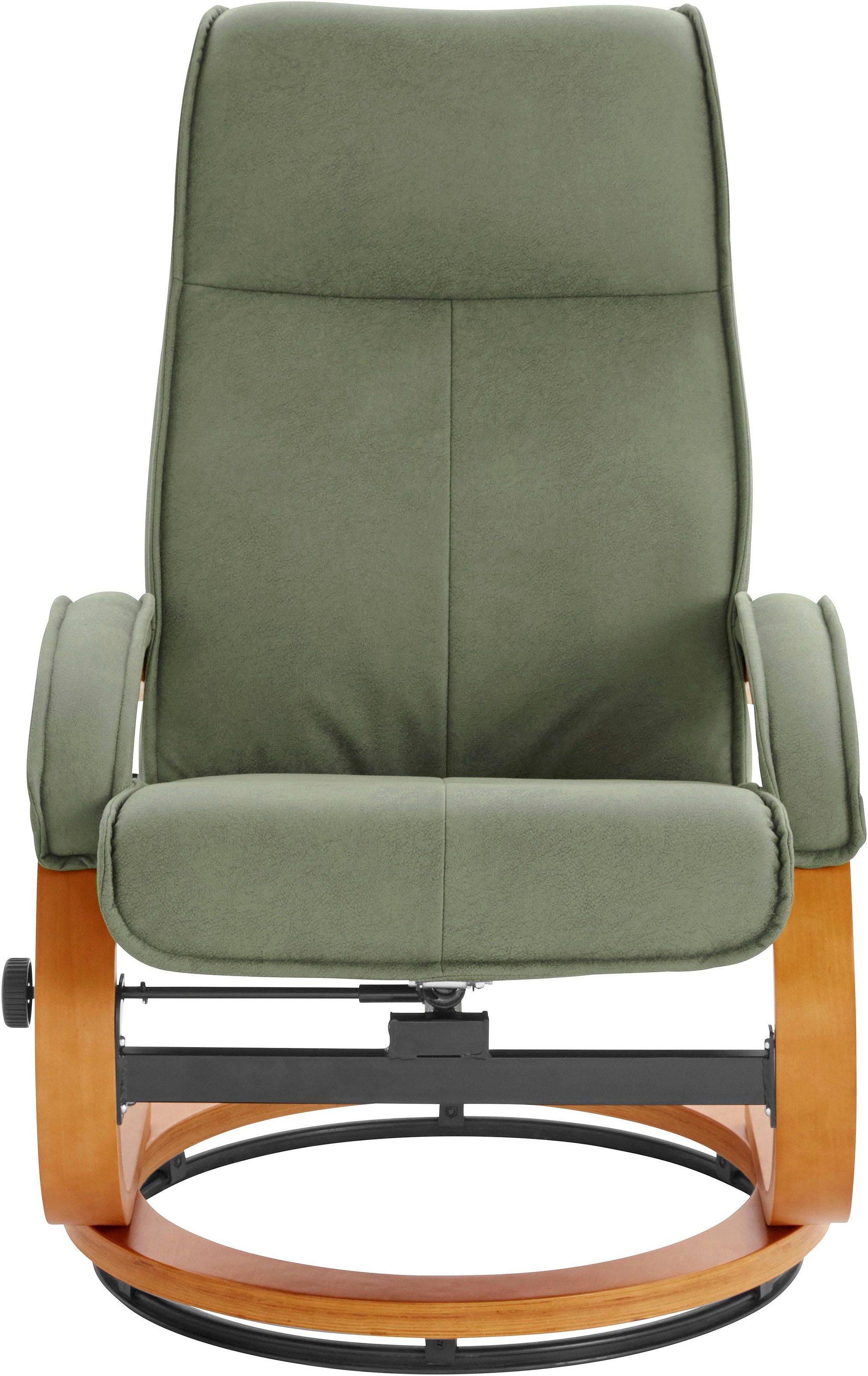 Image of Home affaire Relaxsessel "Lille, TV-Sessel, Sessel mit Hocker, Wohnzimmer," Schlaffunktion, Luxus-Microfaser Bezug und Holzgestell, Sitzhöhe 46 cm