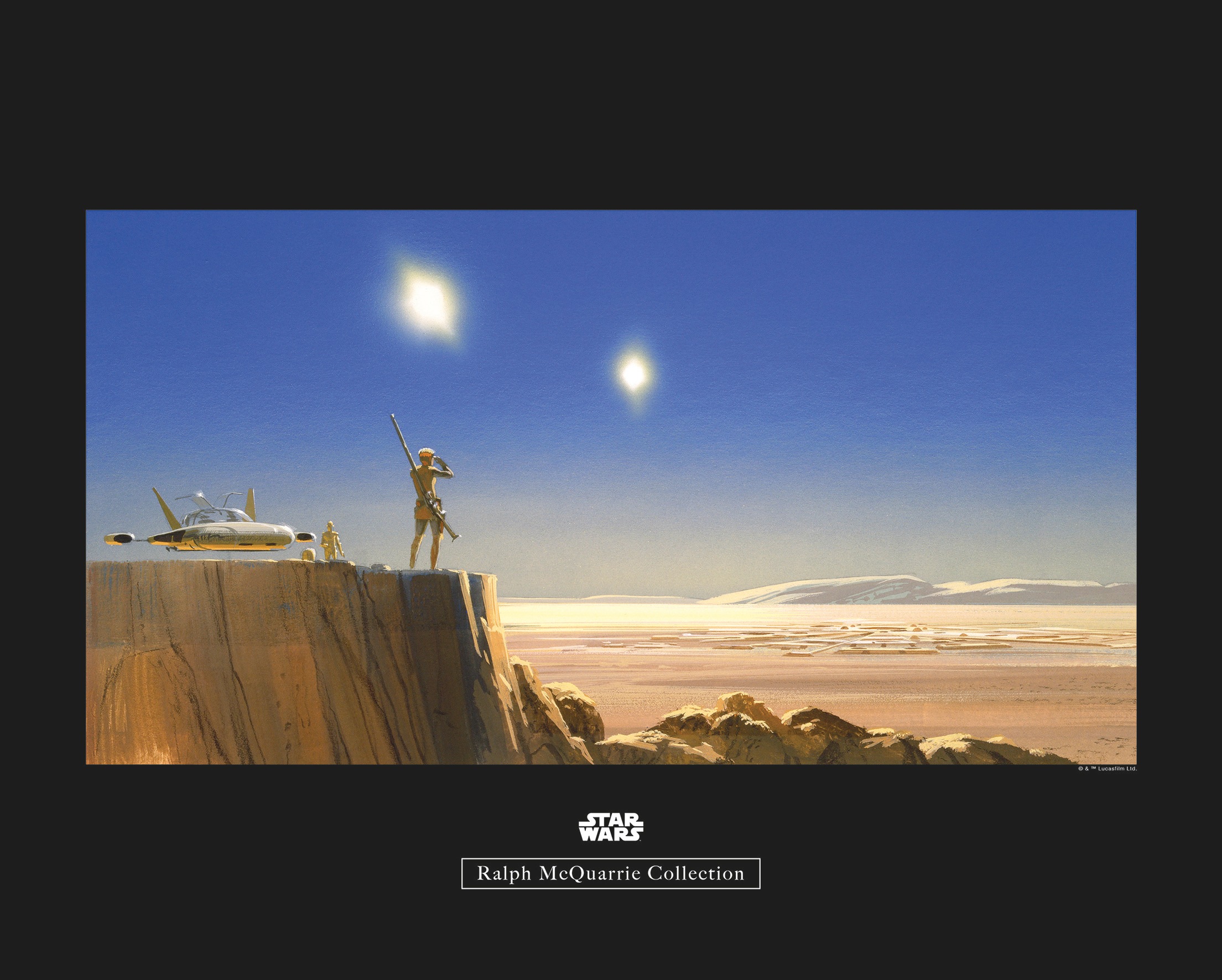 Image of Komar Poster »Star Wars Classic RMQ Mos Eisley Edge«, Star Wars bei Ackermann Versand Schweiz