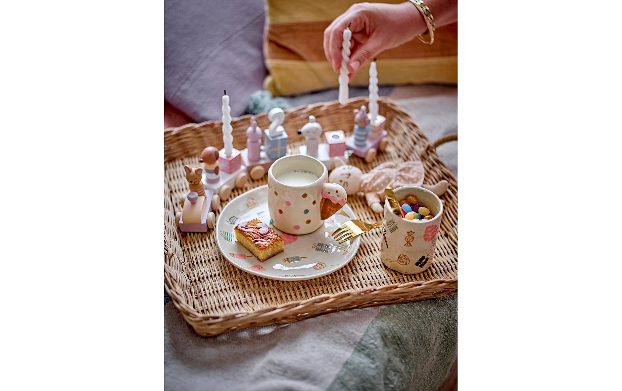 Bloomingville Kindergeschirr-Set »Sweets«