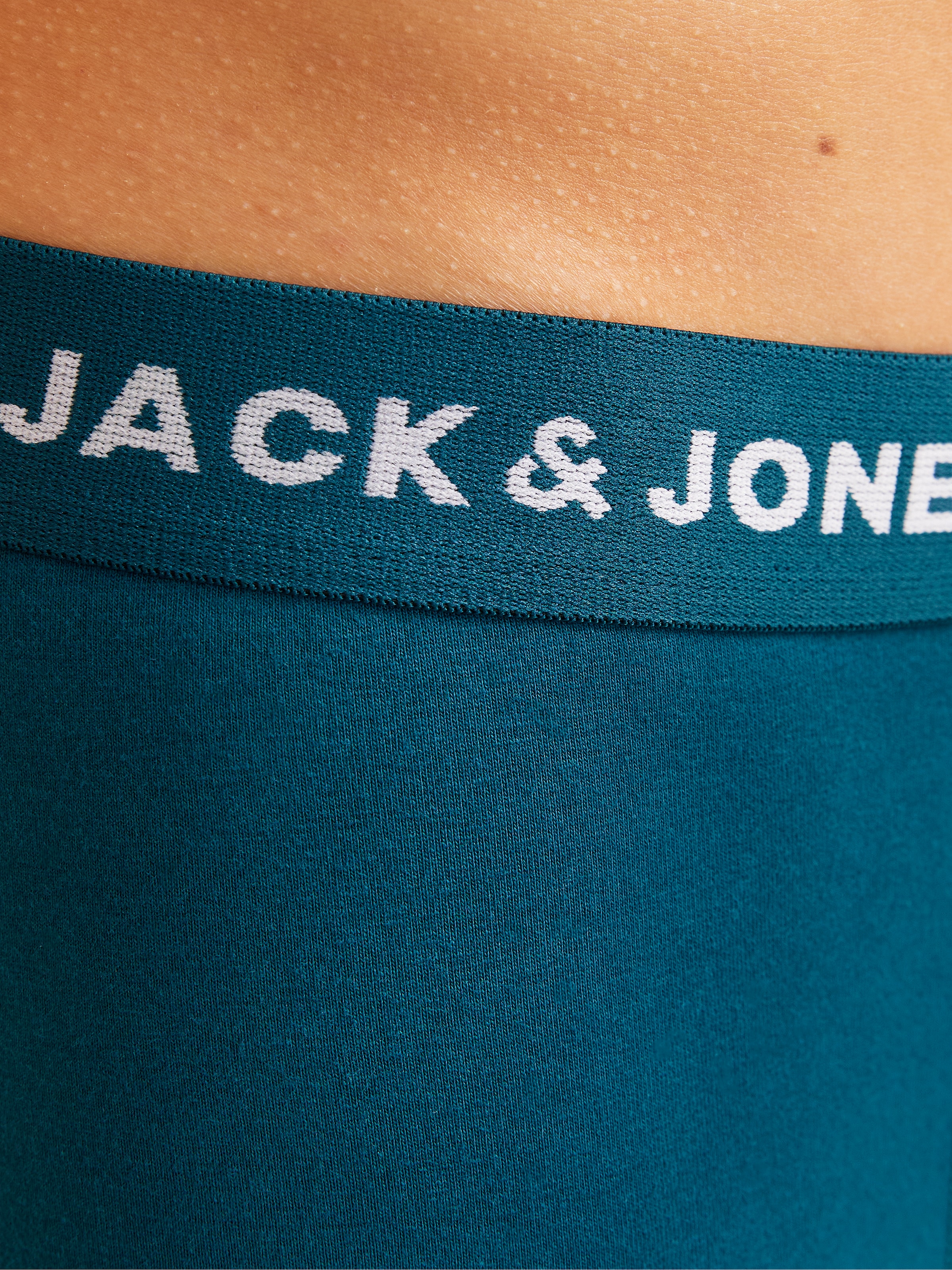 Jack & Jones Tronc »JACTEO – Elastische Boxershorts mit Stretch und Bund« Packung, 5 cuis tlg., bedruckt, modisch, regular fit, Jersey