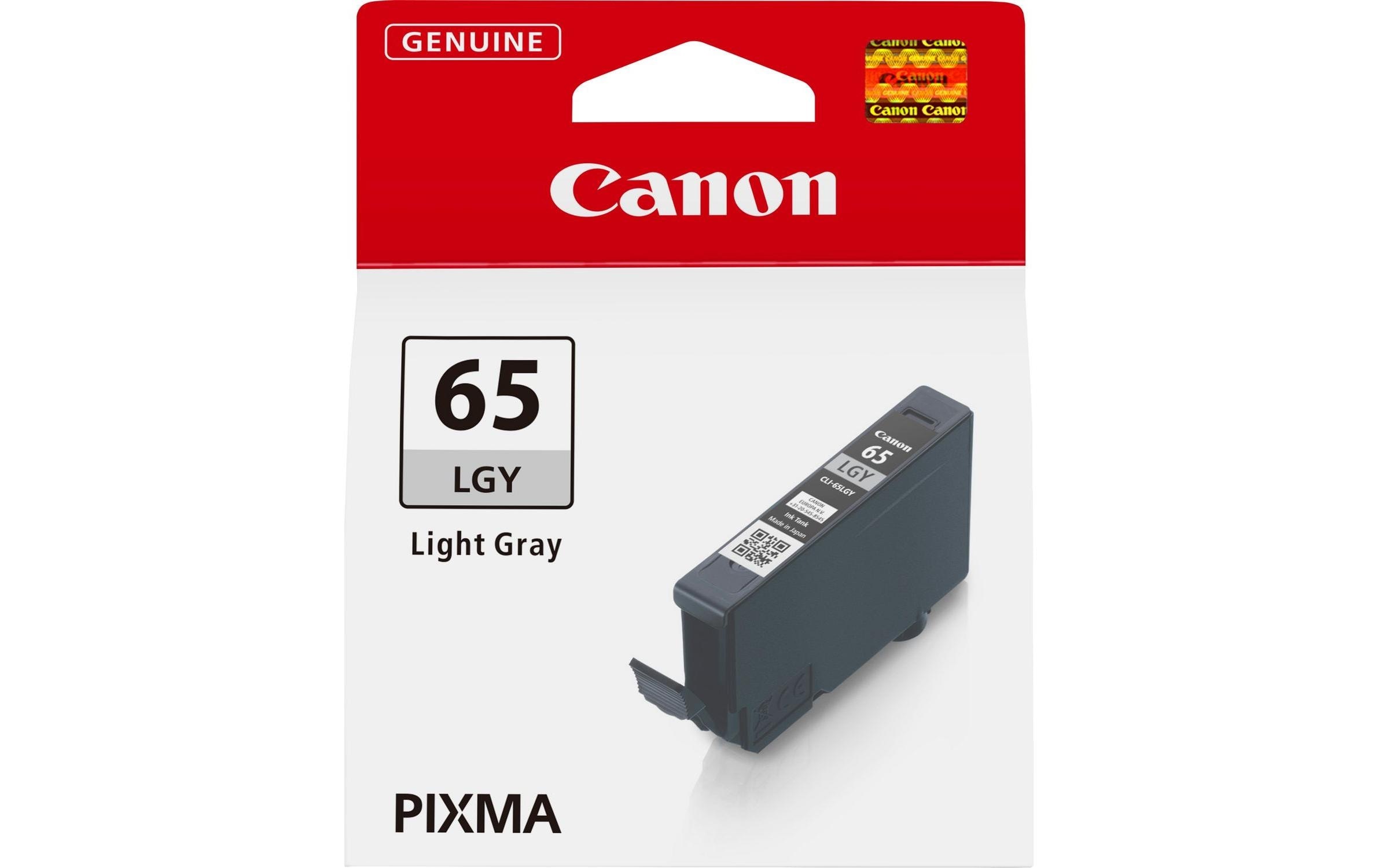 Image of Canon Tintenpatrone "CLI-65LGY / 4215C001 Light Grey"