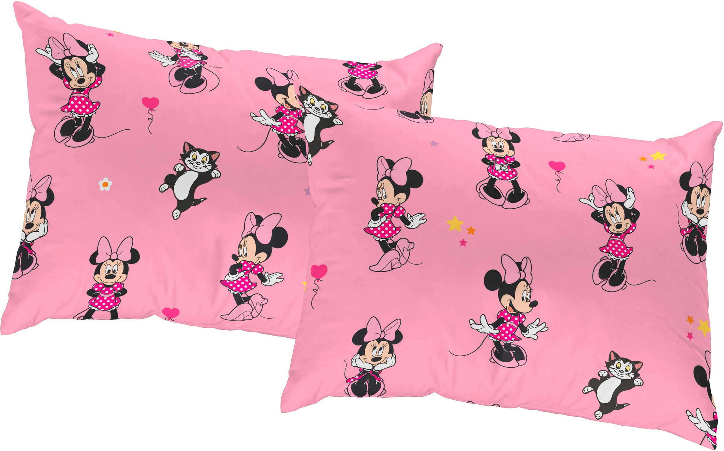 Wirth Dekokissen »Minnie Mouse«, Walt Disney, Kissenhülle ohne Füllung, 2  Stück günstig kaufen