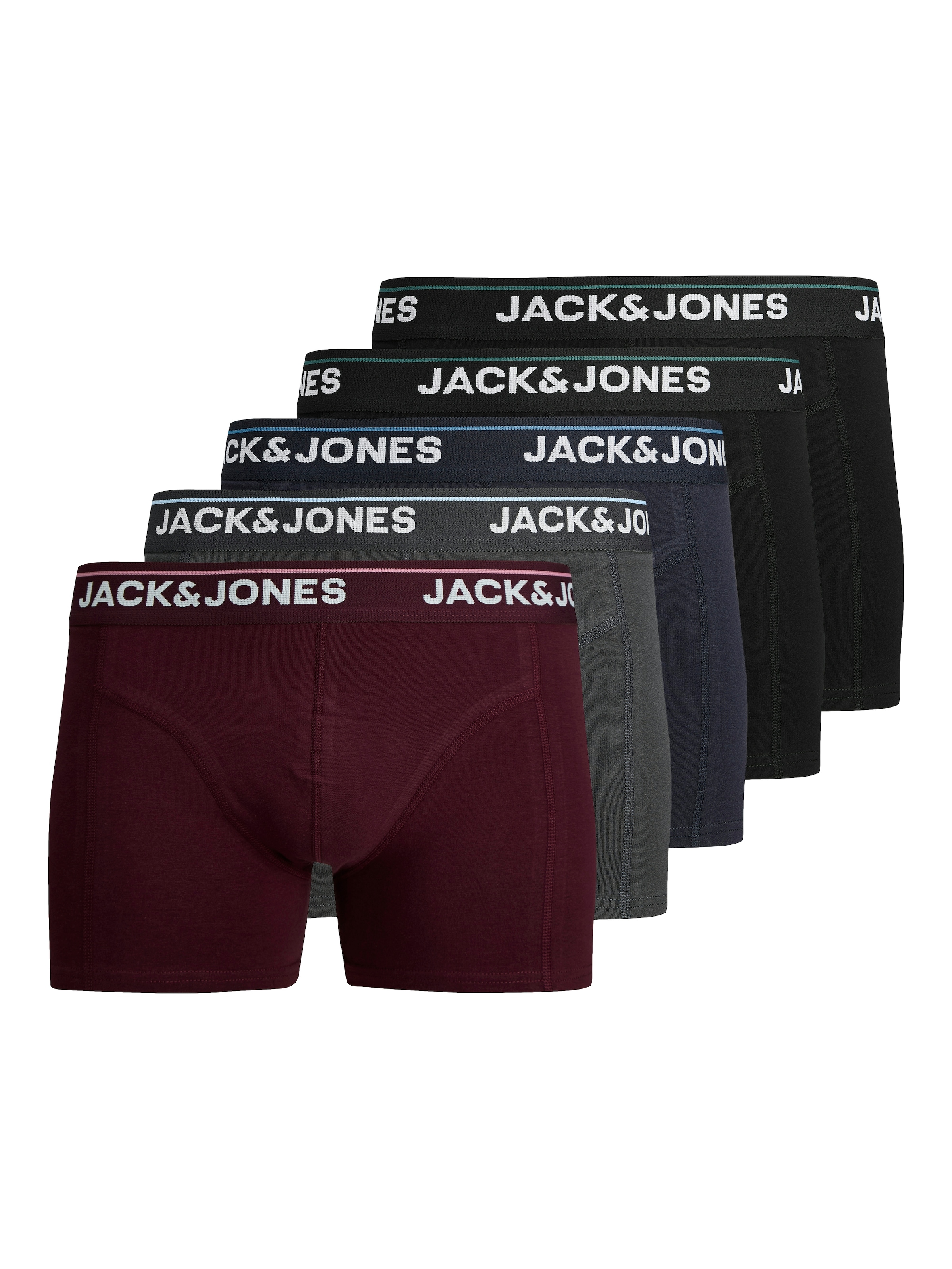Jack & Jones Tronc »JACTIMOTHY SOLID TRUNKS 5 PACK« 5 cuis