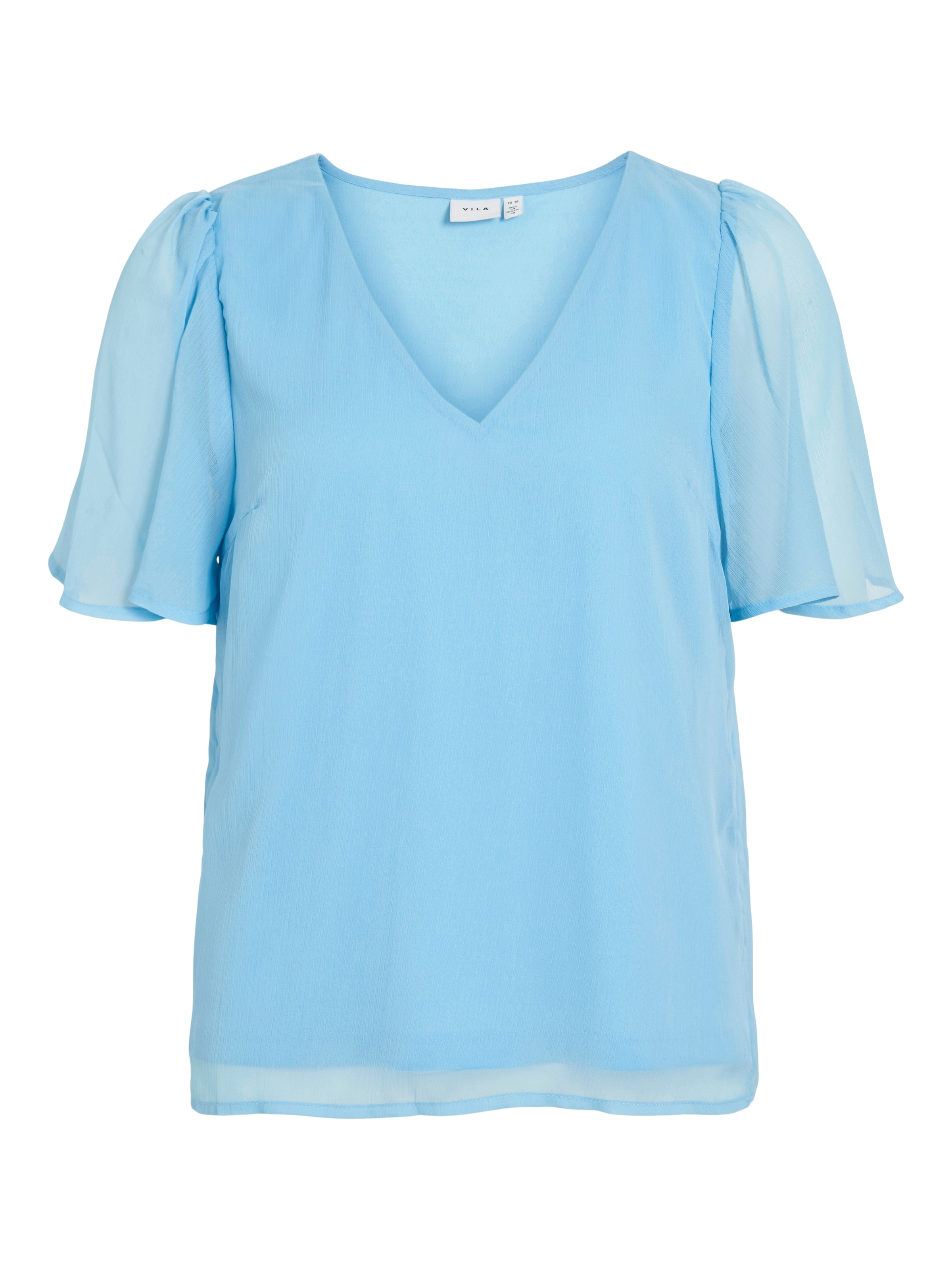 Vila T-Shirt »VIFALIA V-NECK S/S TOP - NOOS«