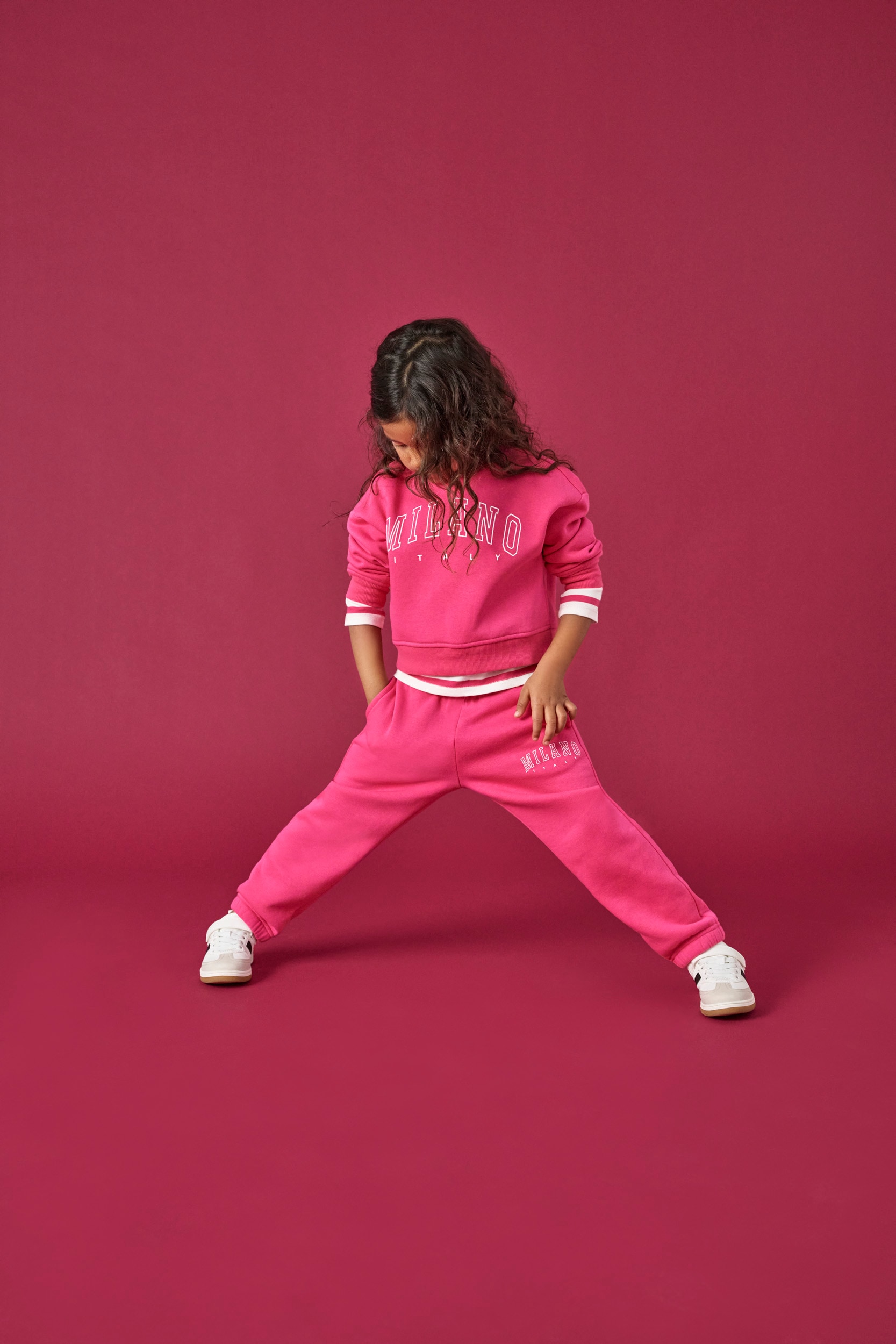 Image of KIDS ONLY Sweatshirt "KMGSWEAT LS CREW OSZ STAT SWT NOOS", Baumwollmischung, loose fit