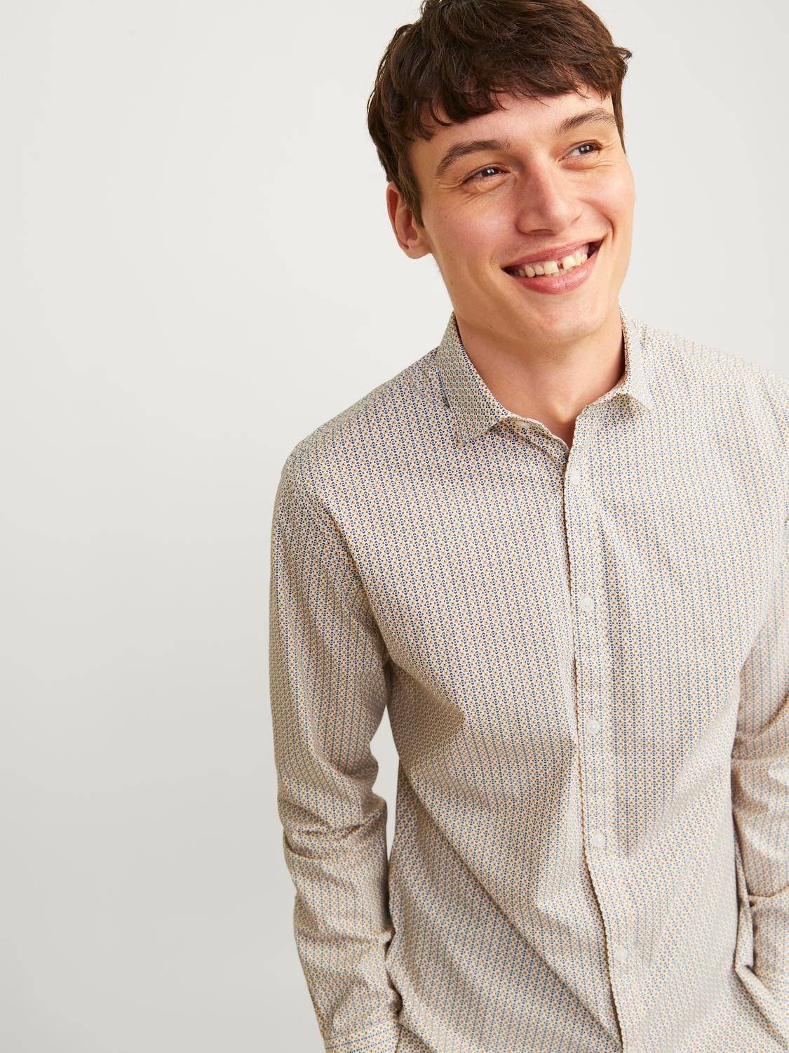 Jack & Jones Langarmhemd »JPRBLABLACKPOOL STRETCH LS SHIRT SN«