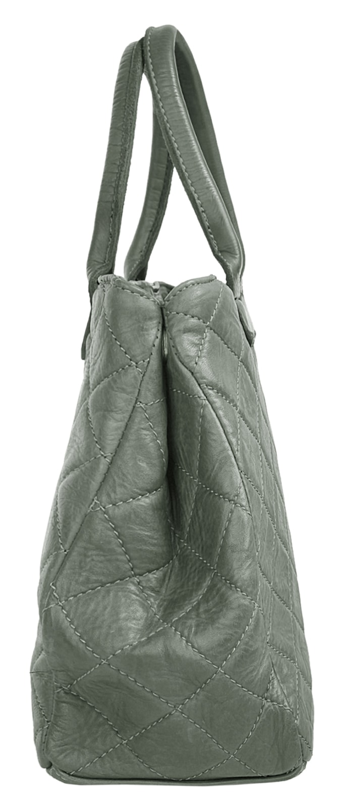 Samantha Look Henkeltasche, echt Leder, Made in Italy