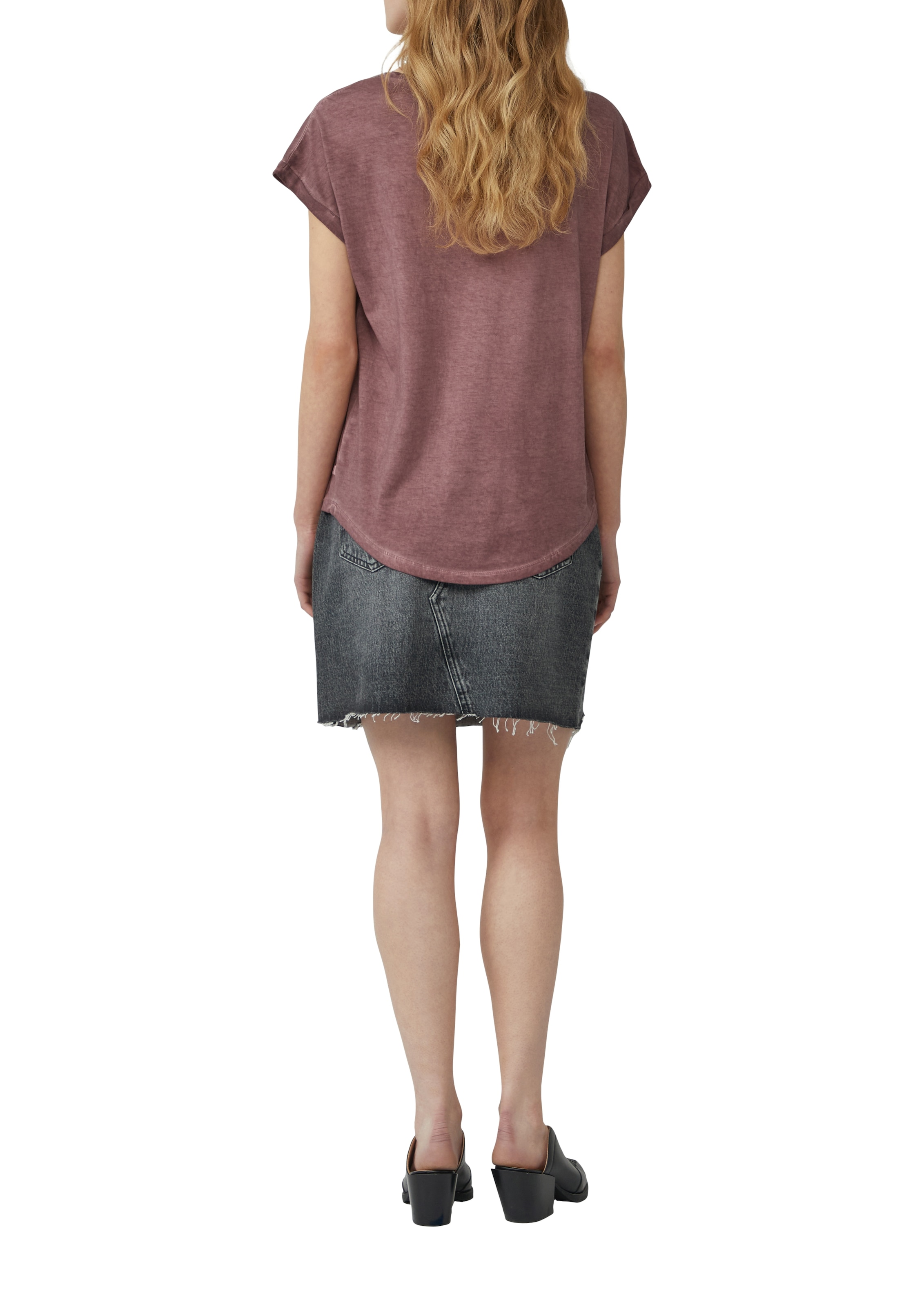 QS T-Shirt, mit Print