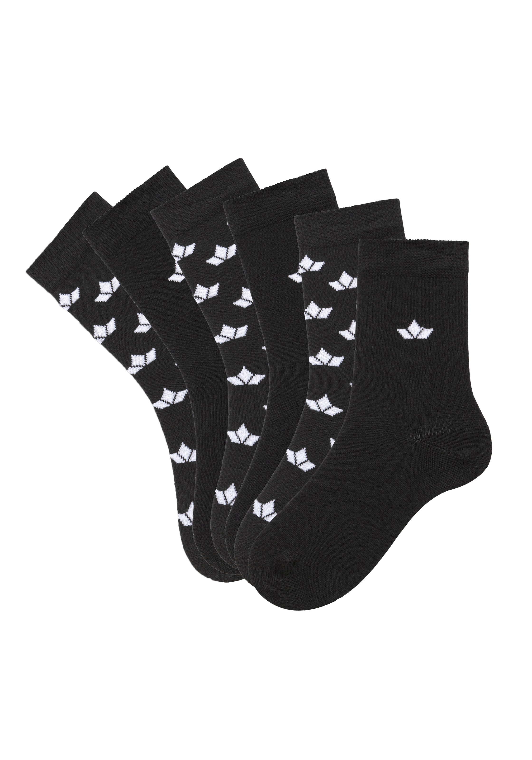 Image of Lico Freizeitsocken, (6 Paar), gemustert und in Unifarben bei Ackermann Versand Schweiz