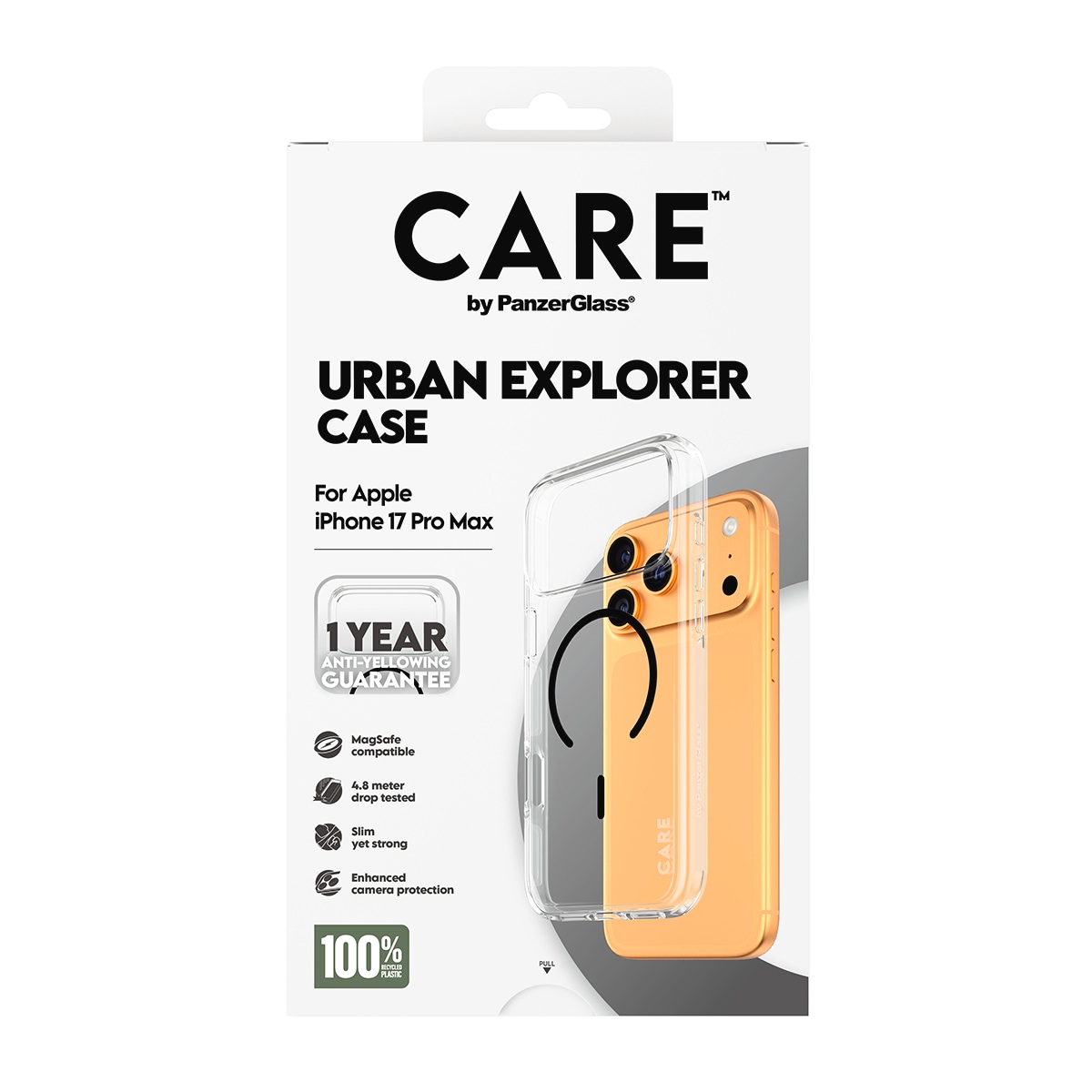 CARE by PanzerGlass Housse pour téléphone portable »Urban Explorer Case für Apple iPhone 17 Pro Max« Backcover, Schutzhülle, Handyschutzhülle, Case, Schutzcase, stossfest