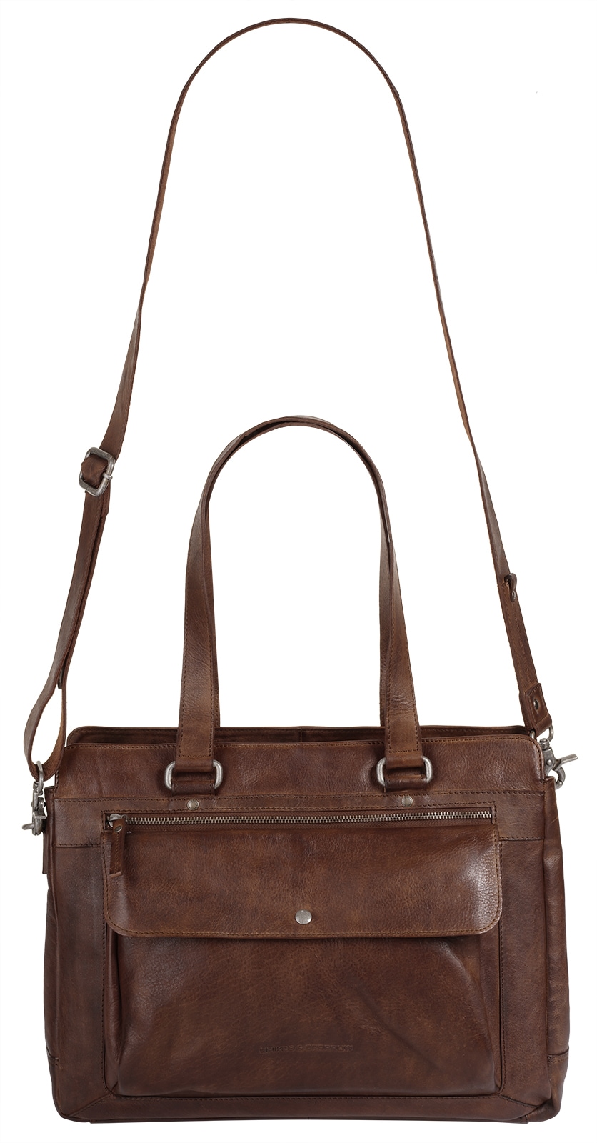 Spikes & Sparrow Shopper, echt Leder