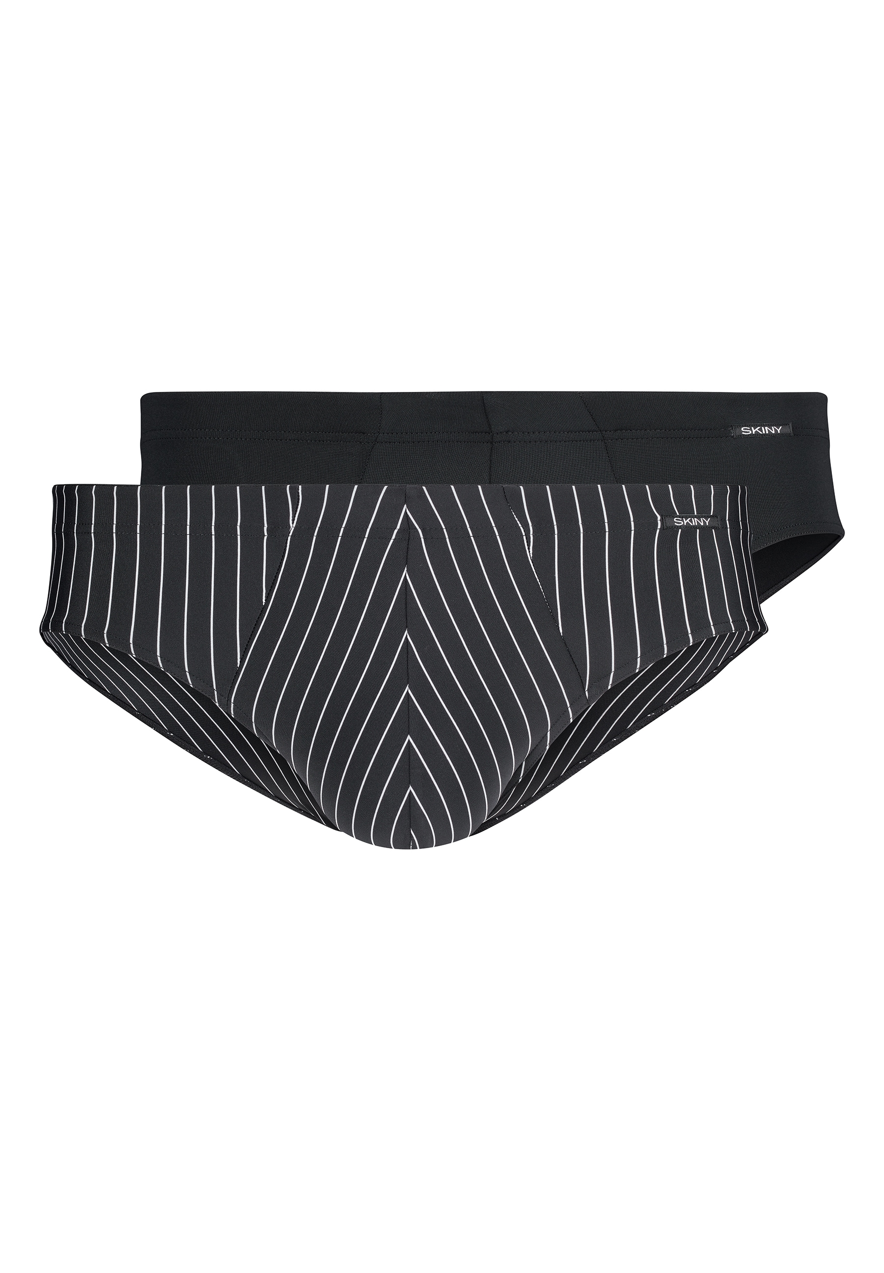 Image of Skiny Brasilslip "Micro Multipack" 2er Pack, klassisch, elastisch, bequem, feuchtigkeitsregulierend, schmaler Gummi