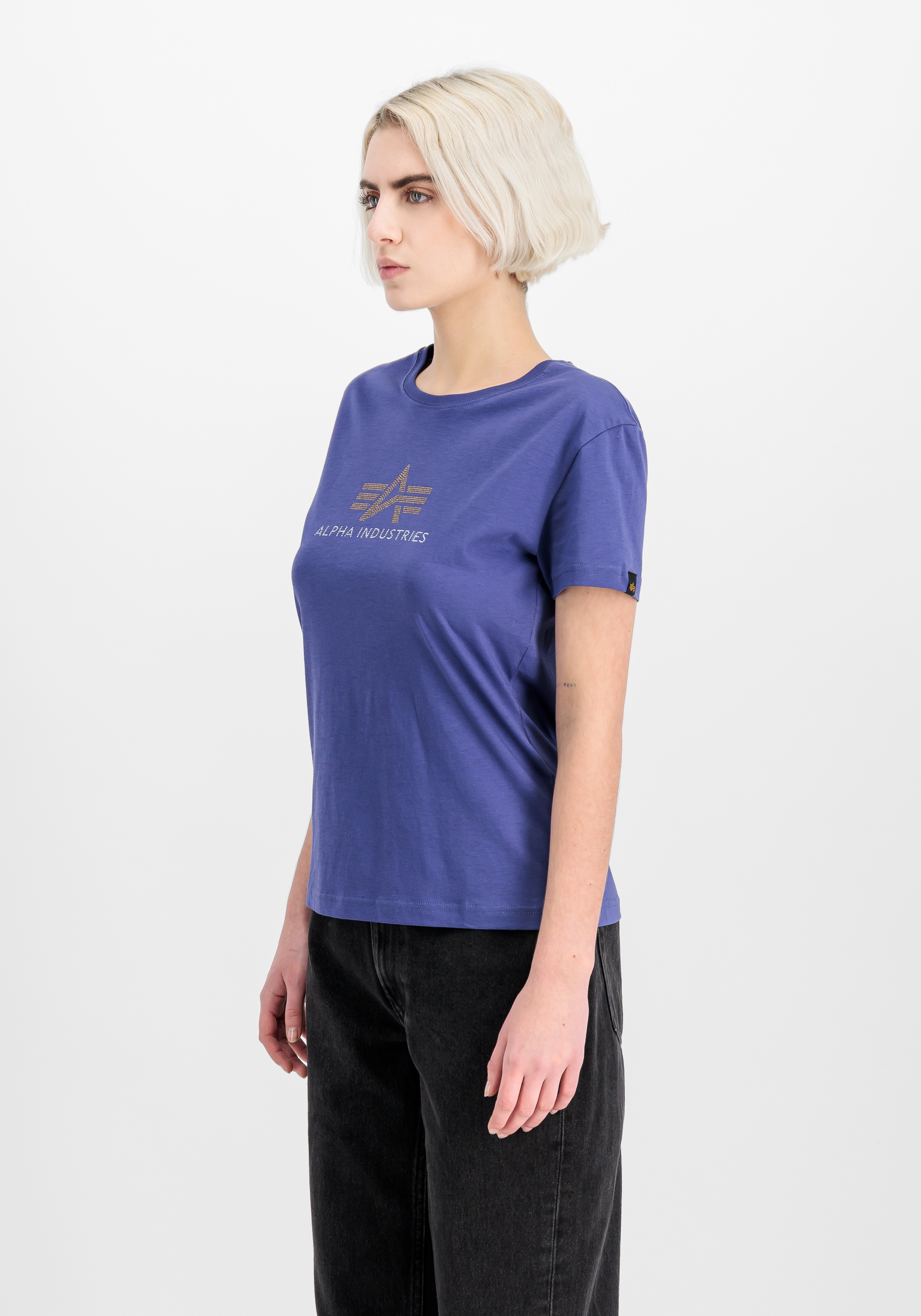 Image of Alpha Industries T-Shirt "Crystal T-Shirt W"