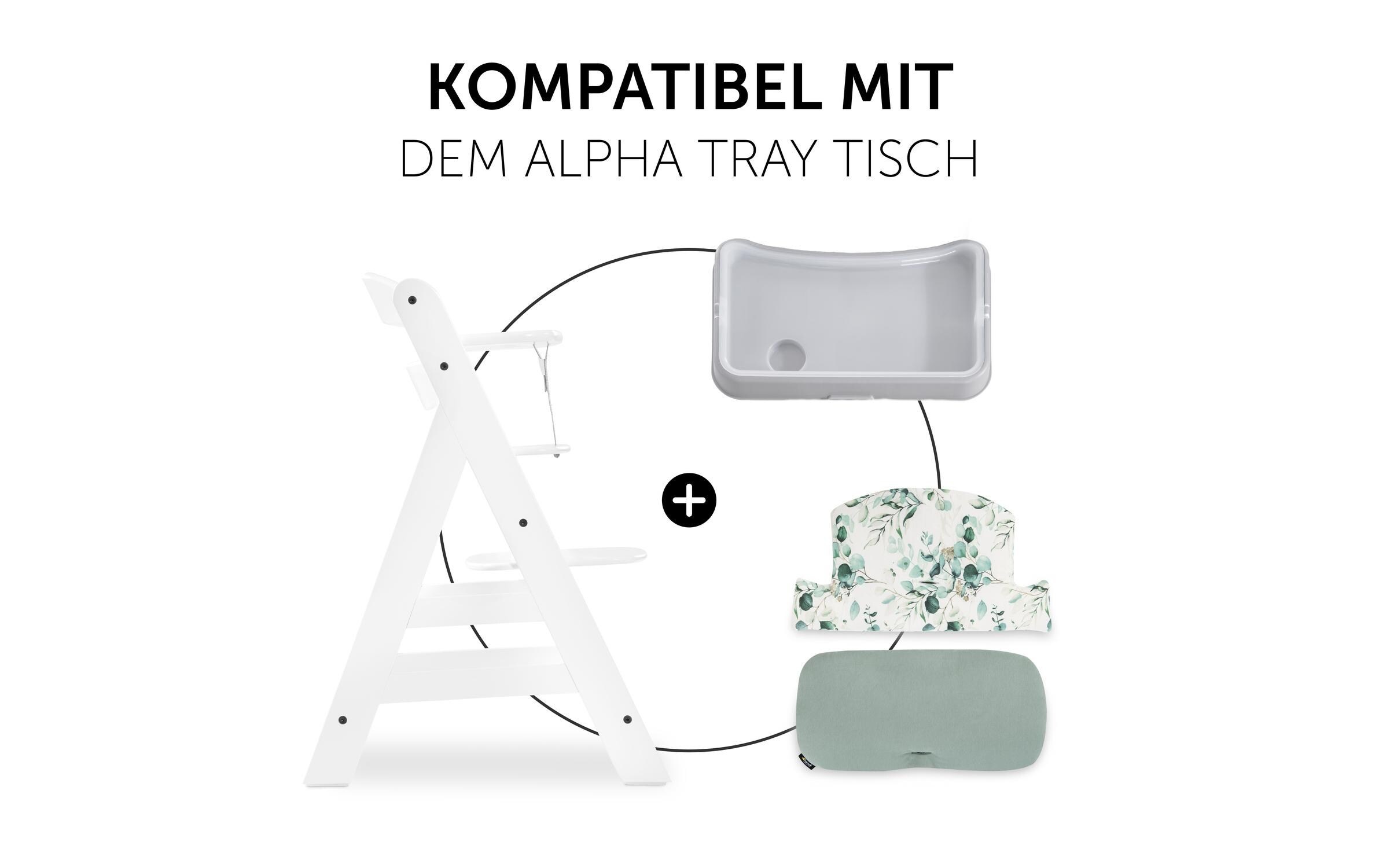 Hauck Kinder-Sitzauflage »Select Jersey Leaves Mint zu Alpha+«