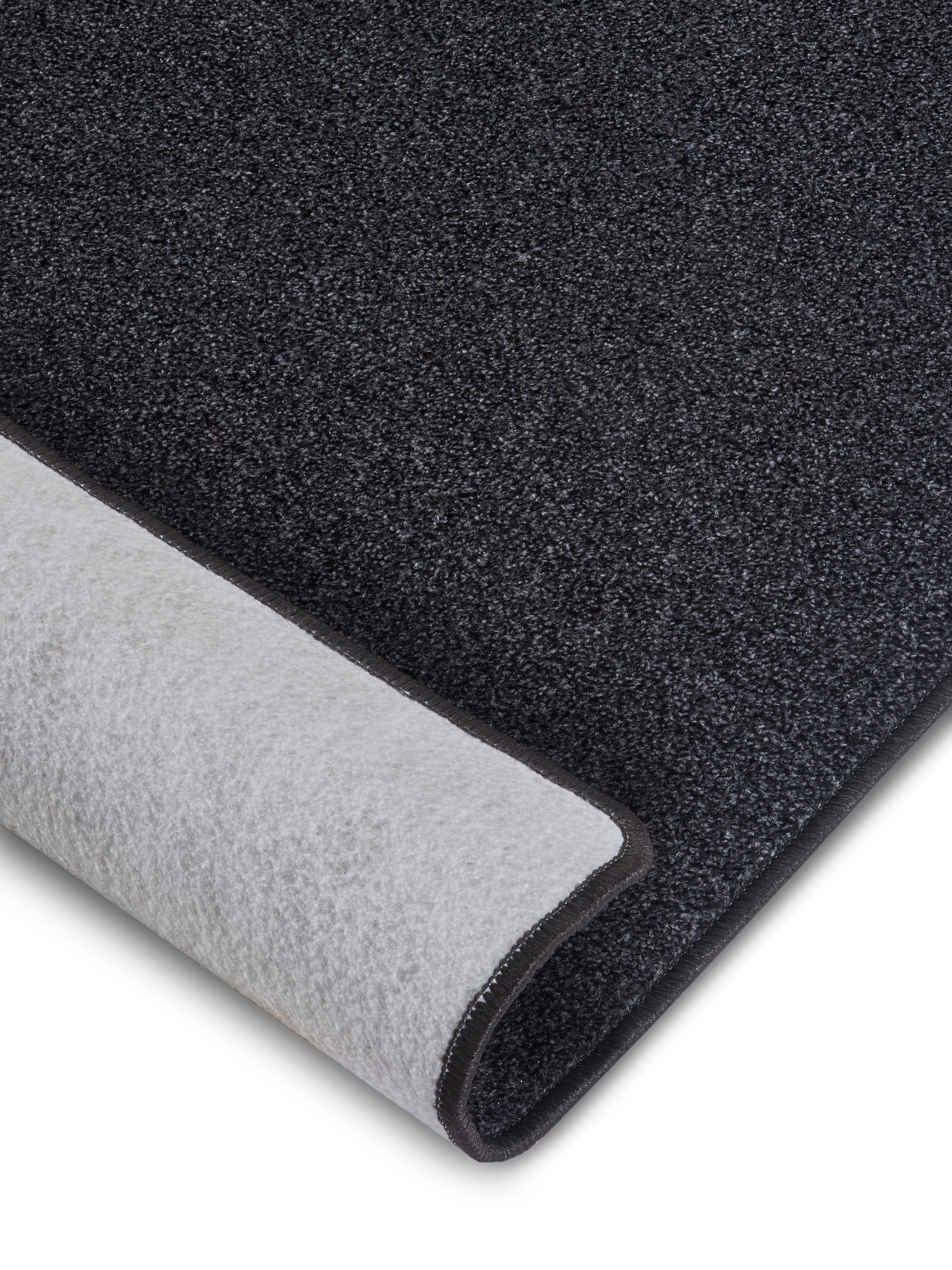Hanse Home Exclusiv Läufer »Liberty«, rechteckig, 7 mm Höhe, Uni-Meliert, robust, kräftige Farben, rundherum farbige Kettelung
