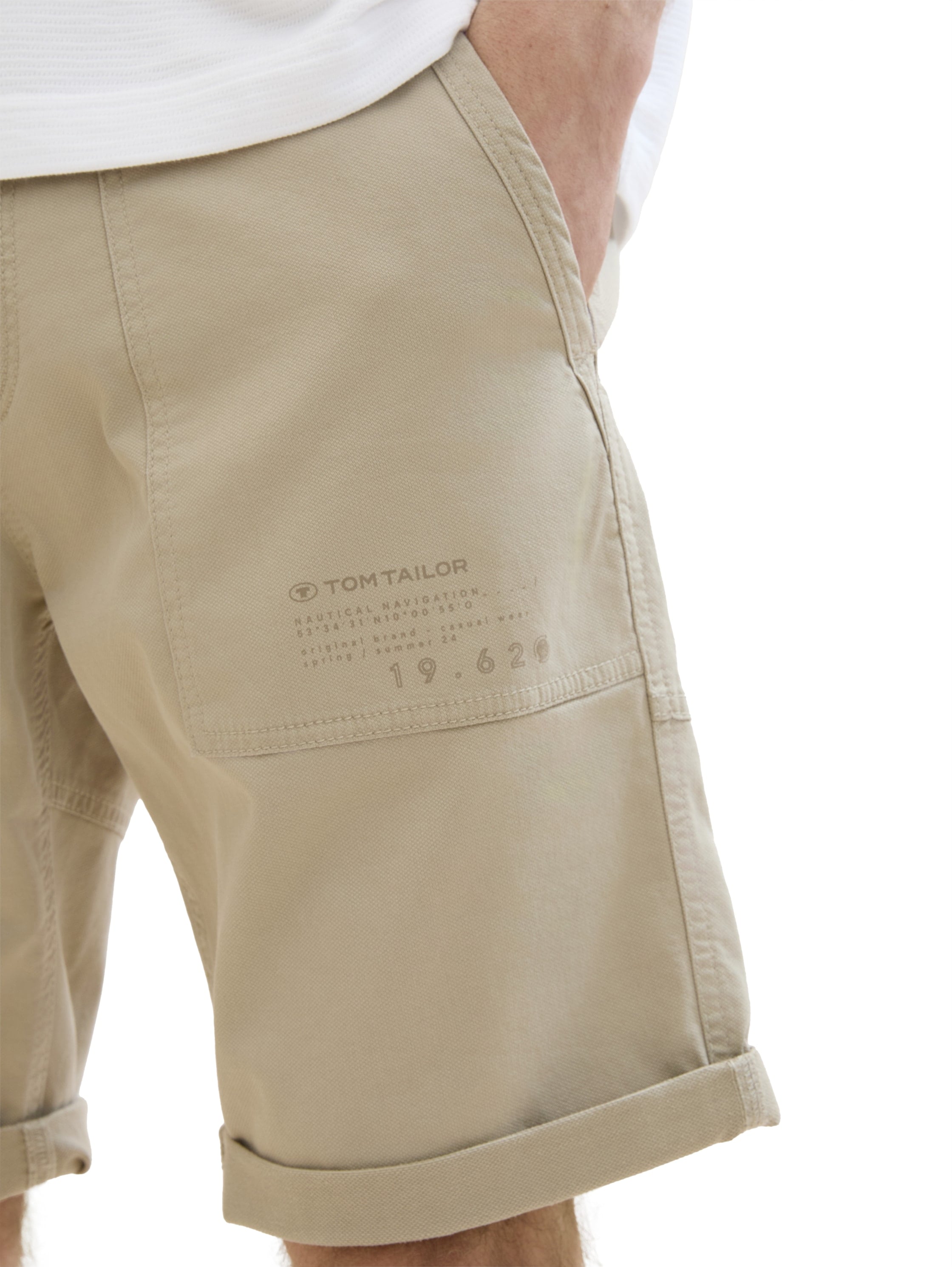 TOM TAILOR Bermudas, mit Utility Details