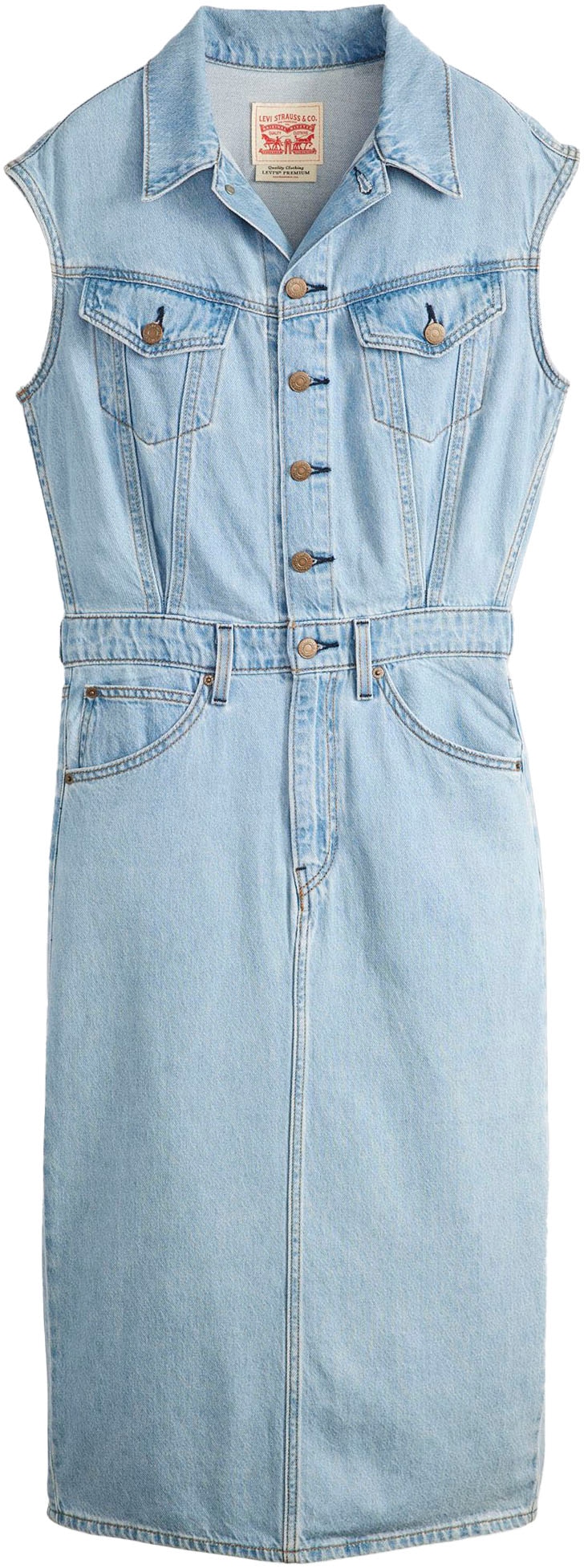 Levi's® Jeanskleid »ICONIC SLEEVELESS DRESS«