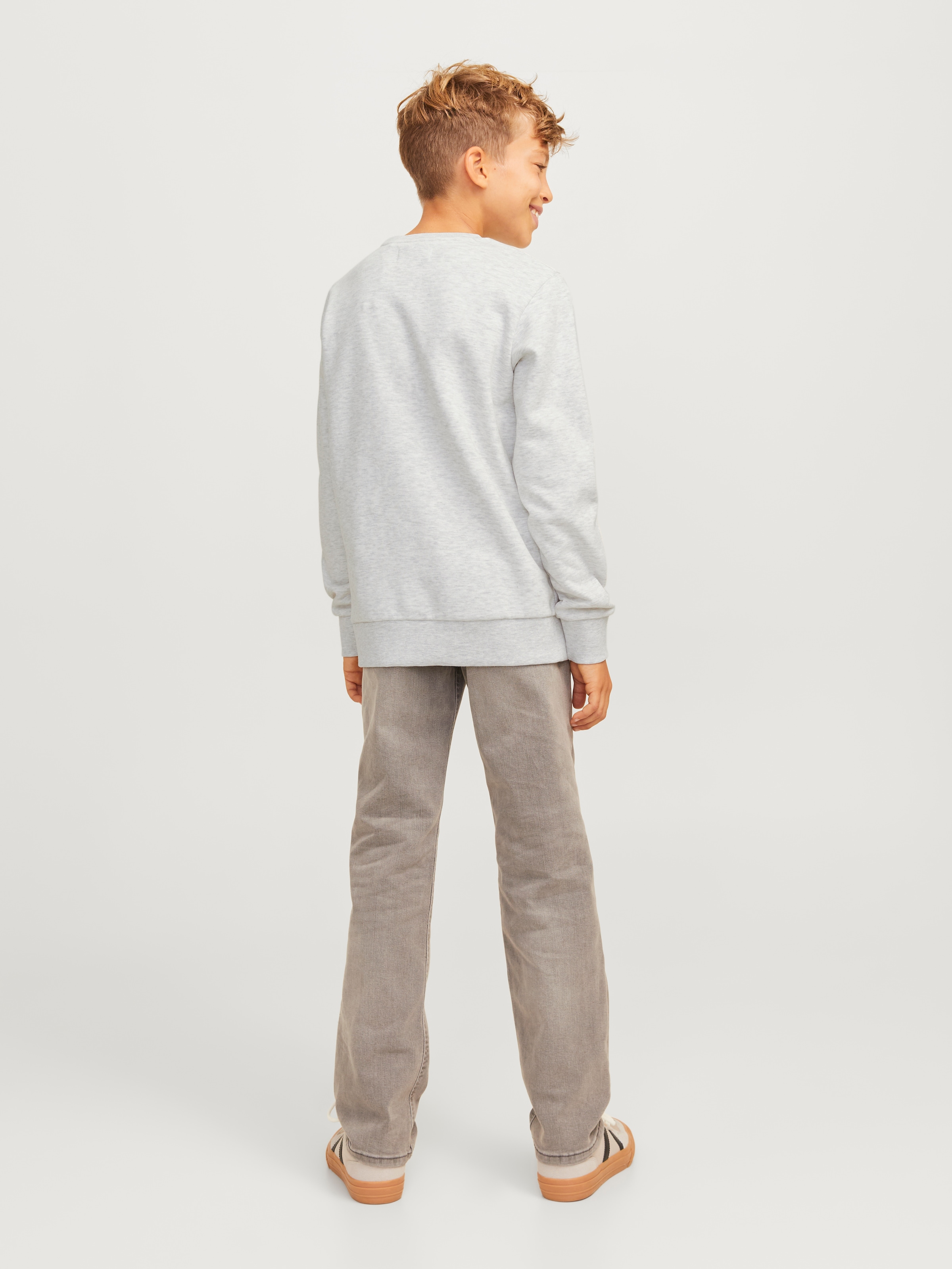 Jack & Jones Junior Sweatshirt »JJECALEB VARSITY SWEAT CREW NECK SN JNR«