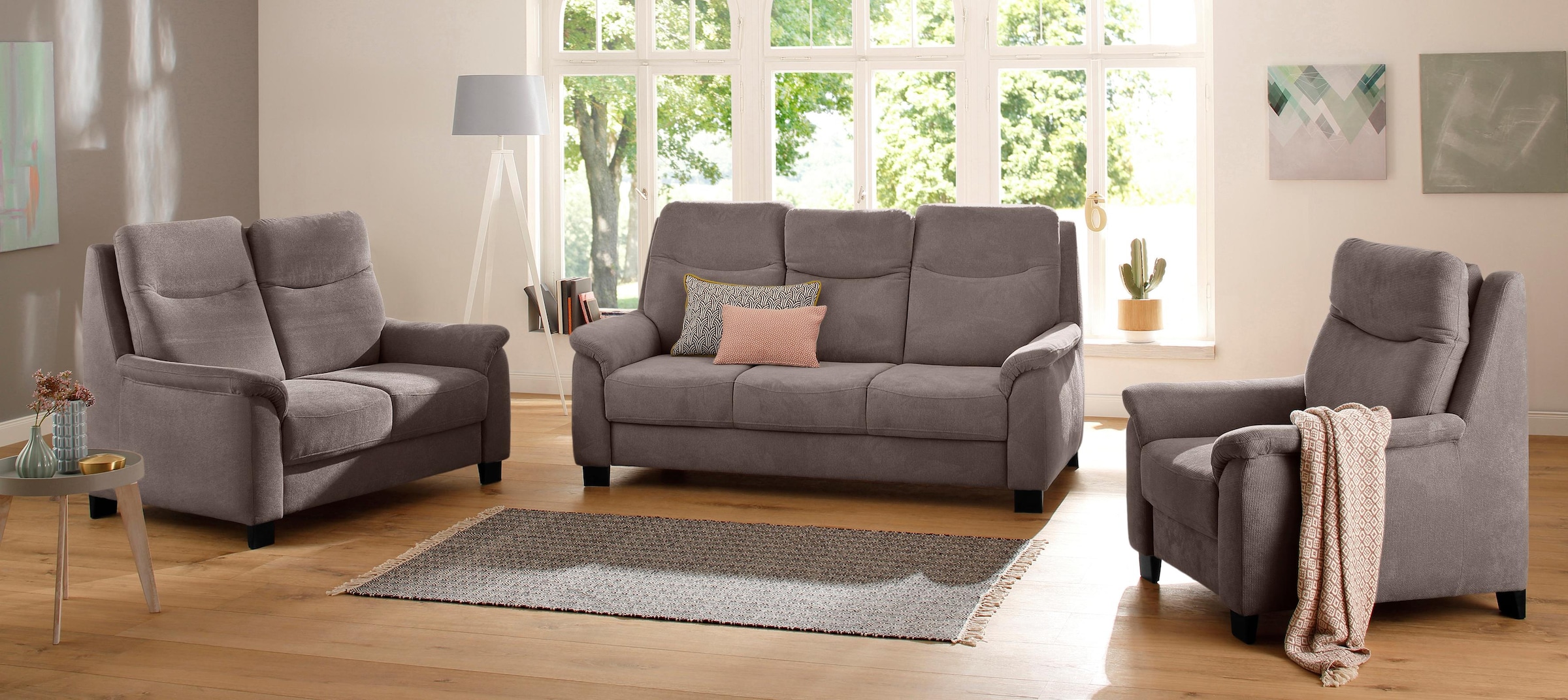 Home affaire Fauteuil »Boccaccio« mit Federkern, incl. Kopfteilverstellung