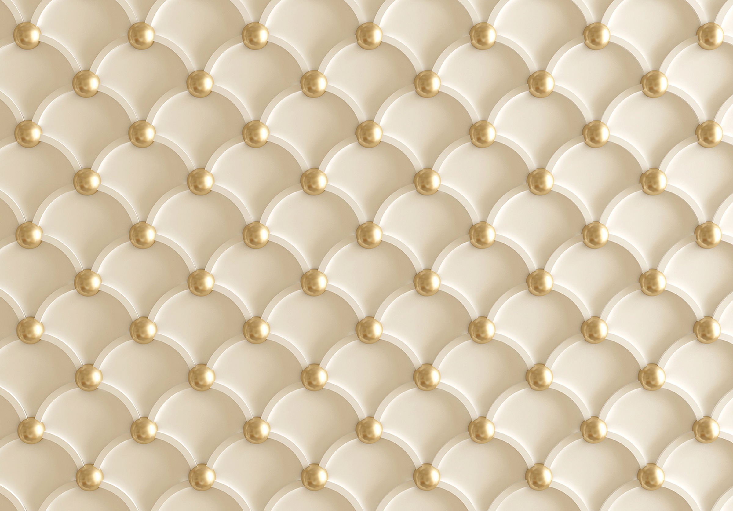 Image of Consalnet Papiertapete »KUGELN GOLDEN«, grafisch, in verschiedenen Grössen bei Ackermann Versand Schweiz