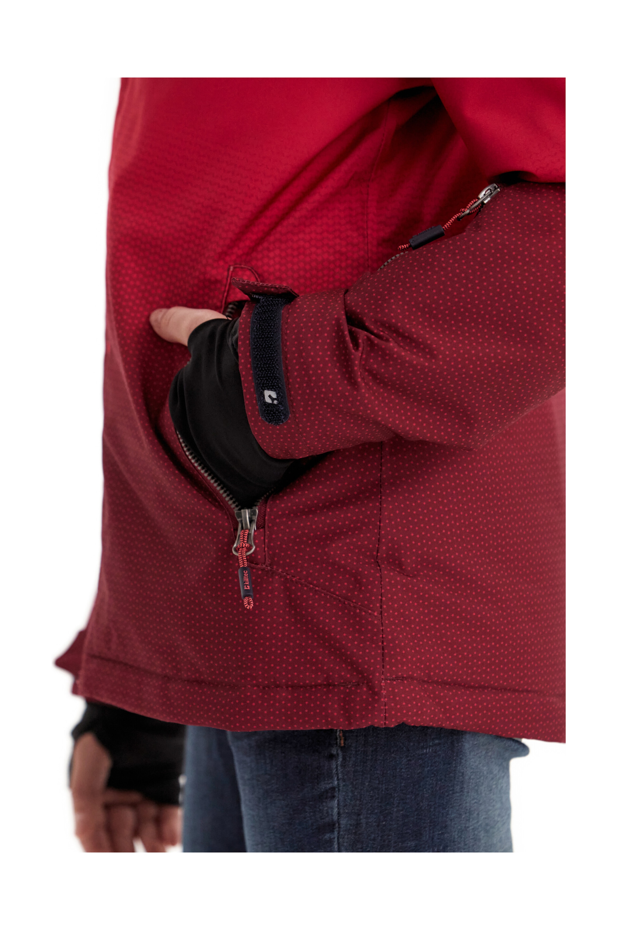 Killtec Veste d'extérieur »Lynge GRLS JCKT E« Mädchenjacke, wasserdicht/winddicht, 10.000 mm Wassersäule