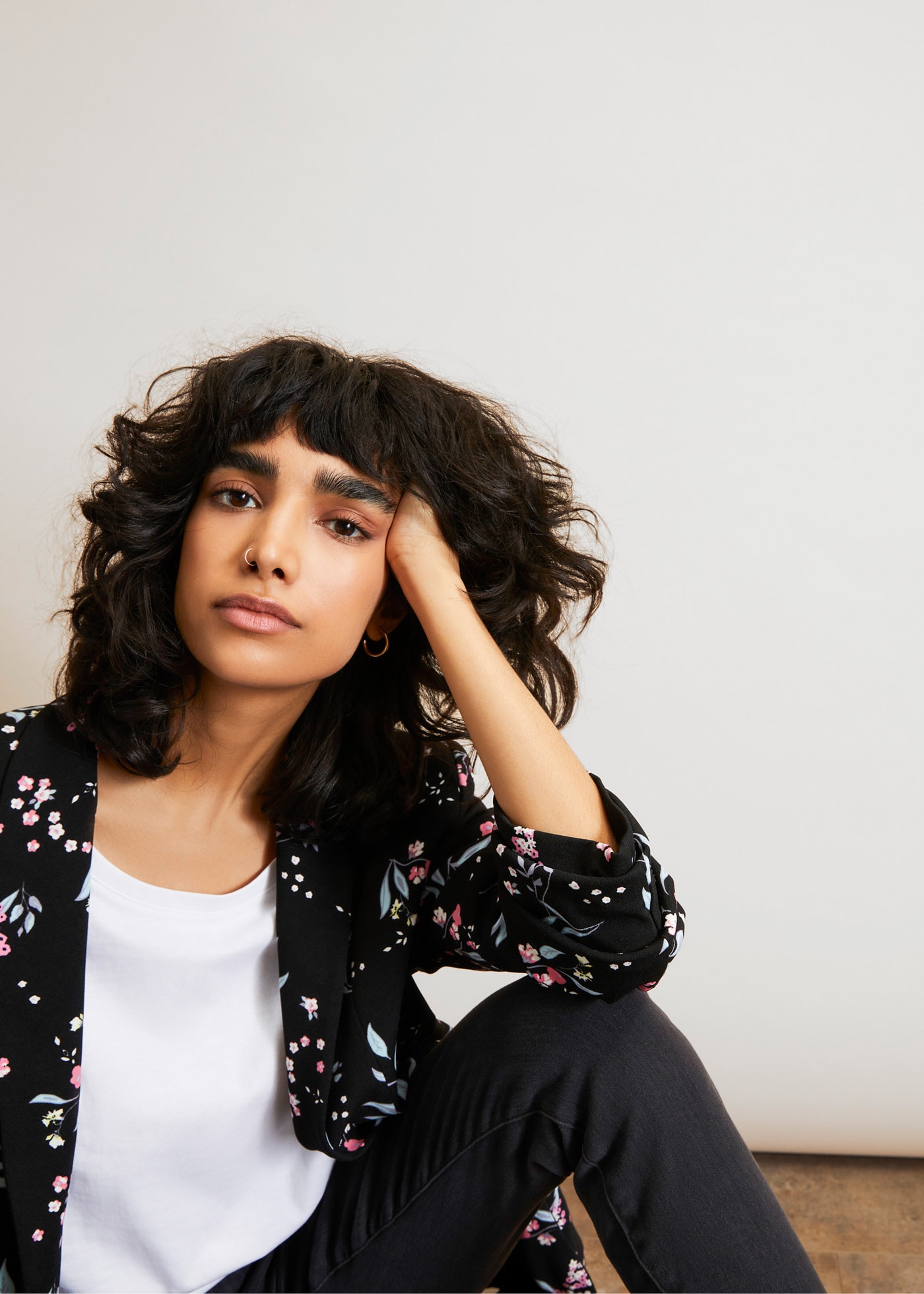 bonprix Longblazer »Longblazer« moderner Look, mit Reverskragen, 3/4-Ärmel, bequeme Passform