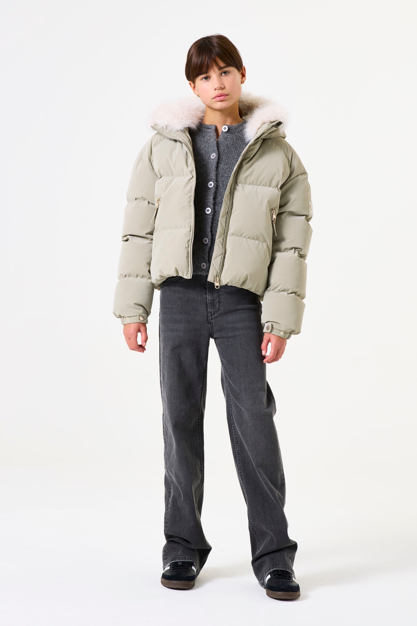 Garcia Steppjacke, mit Kapuze, mit Kapuze for GIRLS