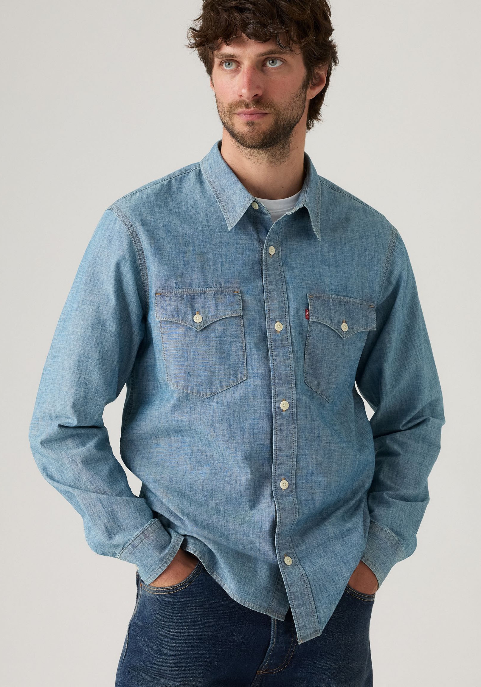 Levi's® Jeanshemd »RELAXED FIT WESTERN« im Western-Stil