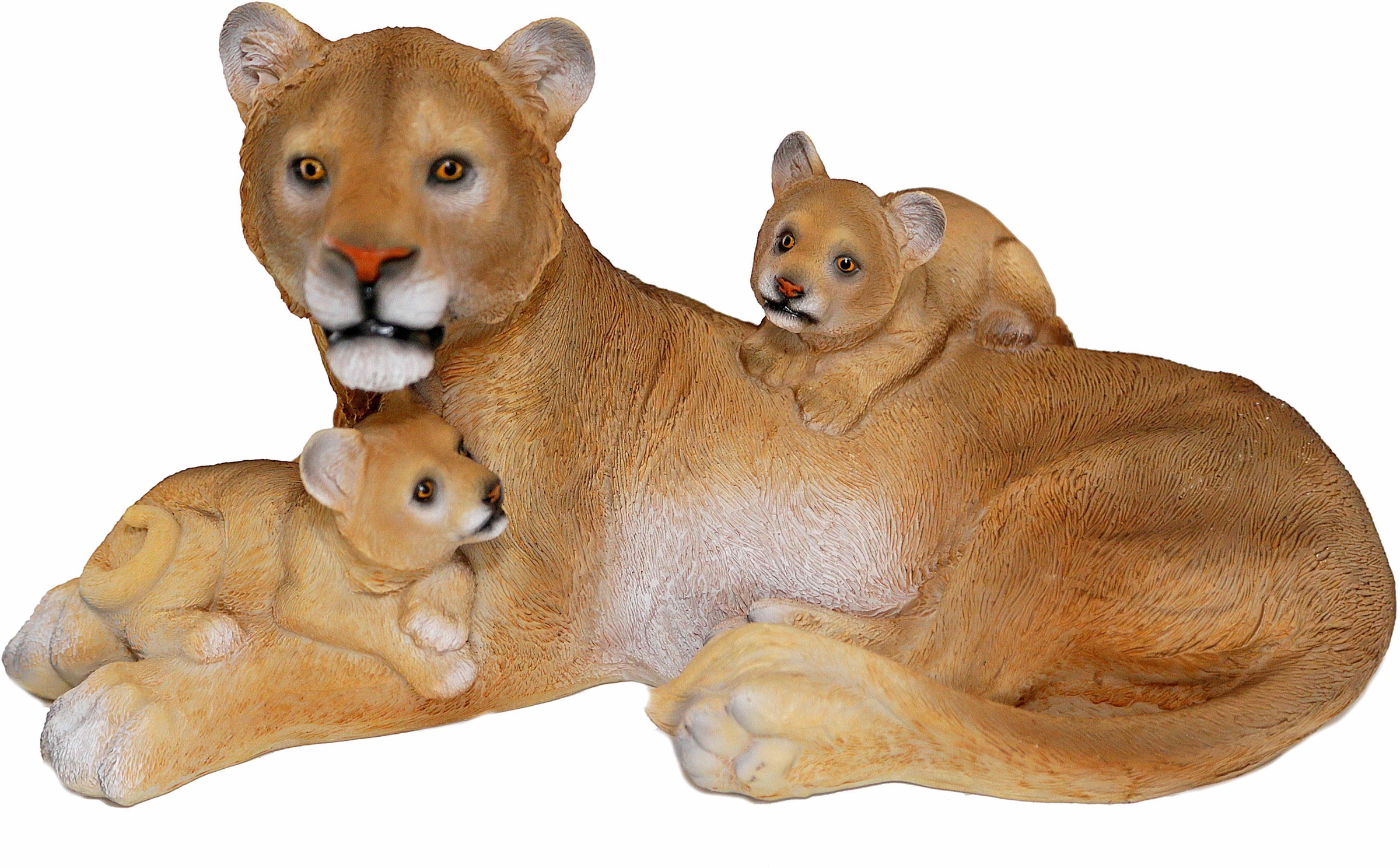 Image of Casa Collection by Jänig Tierfigur »Raubkatzen - Löwin mit zwei Jungen, Breite: 31,5cm«, (1 St.) bei Ackermann Versand Schweiz