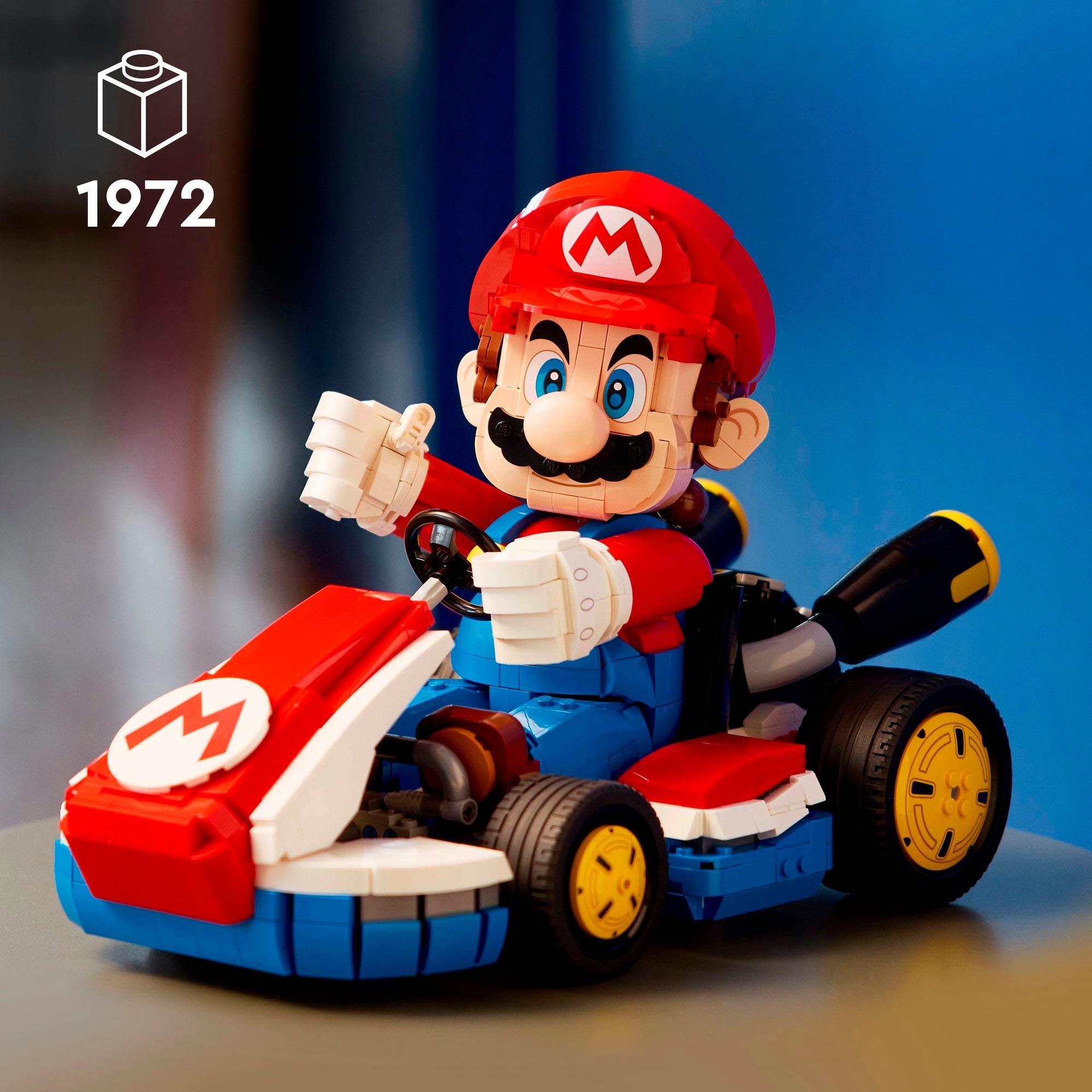 LEGO® Pions de construction »Mario Kart: Mario & Standard-Kart (72037), LEGO Super Mario« Made in Europe