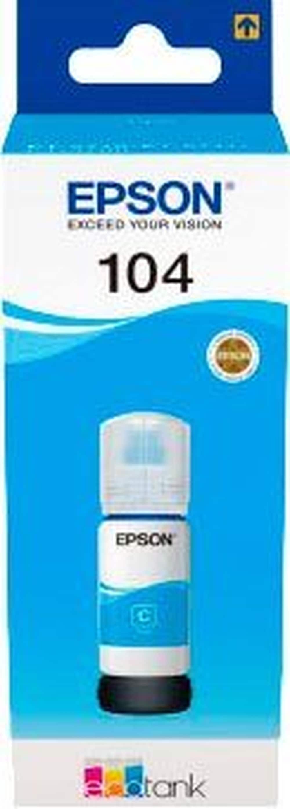 Epson Encre de recharge »104, oiginal Epson ecotank« 1 cuis tlg.