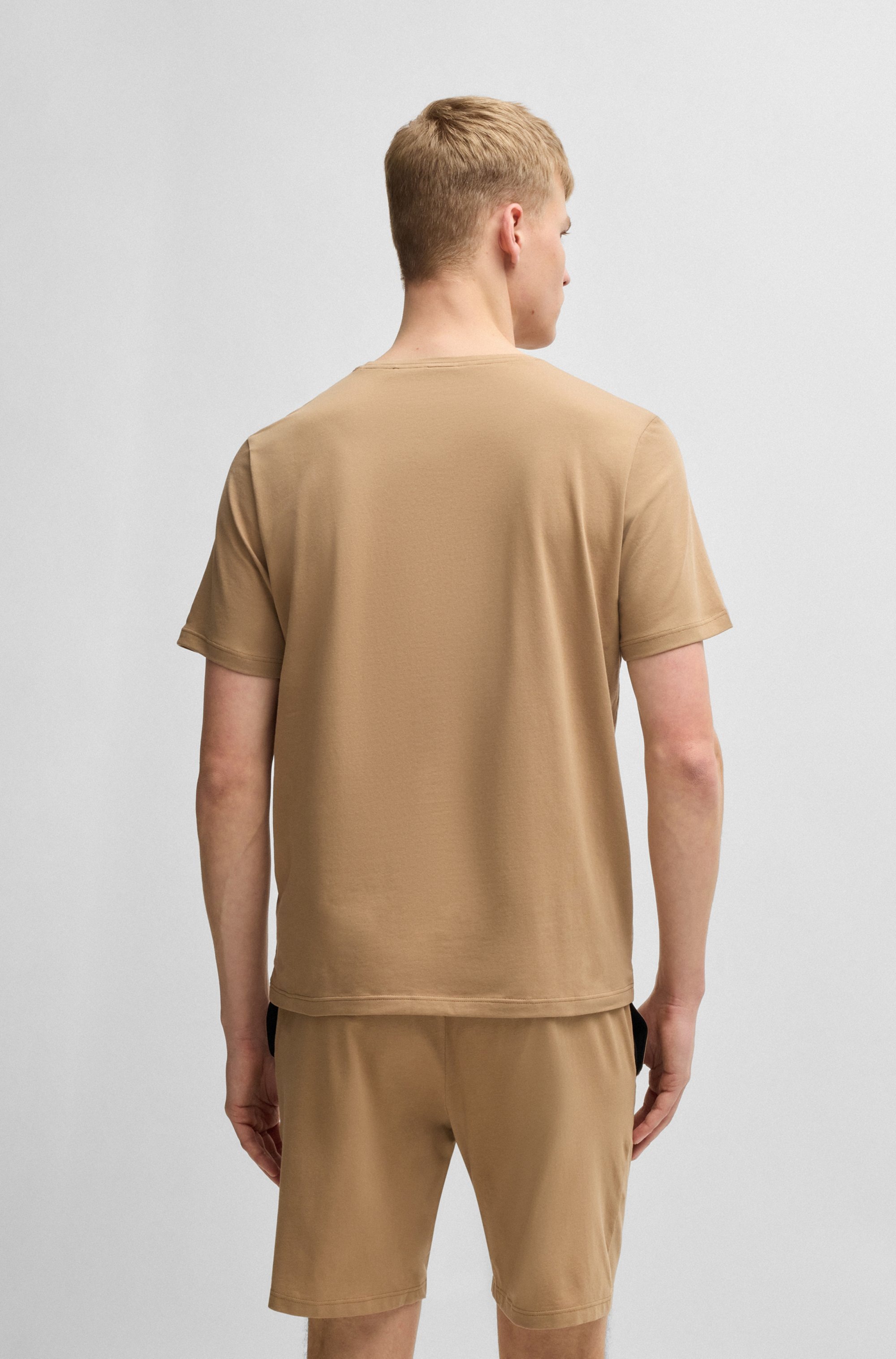 BOSS »Mix&Match T-Shirt R« mit Logostickerei