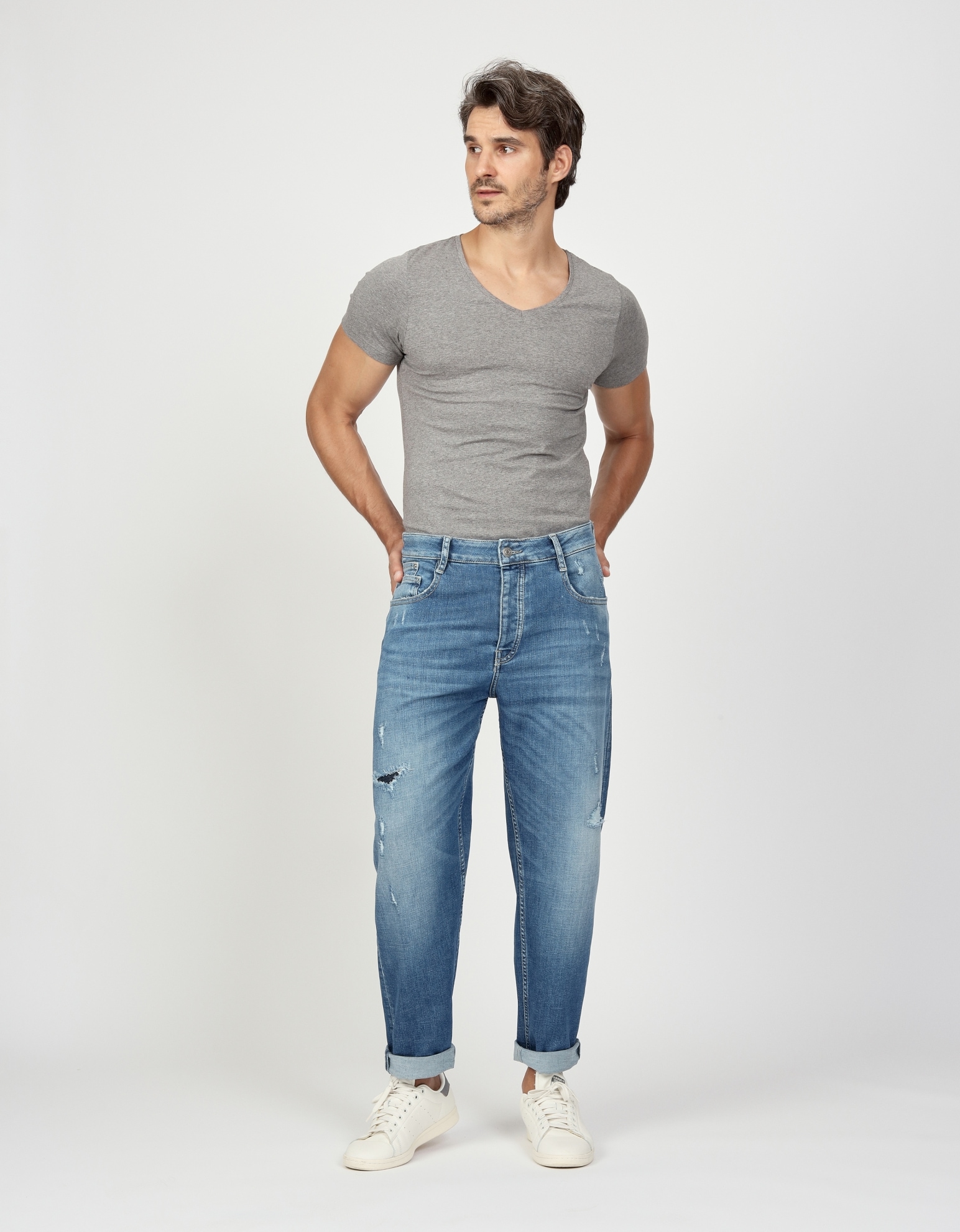 GANG Loose-fit-Jeans »94AIDEN«, mit doppelter Gesässtasche