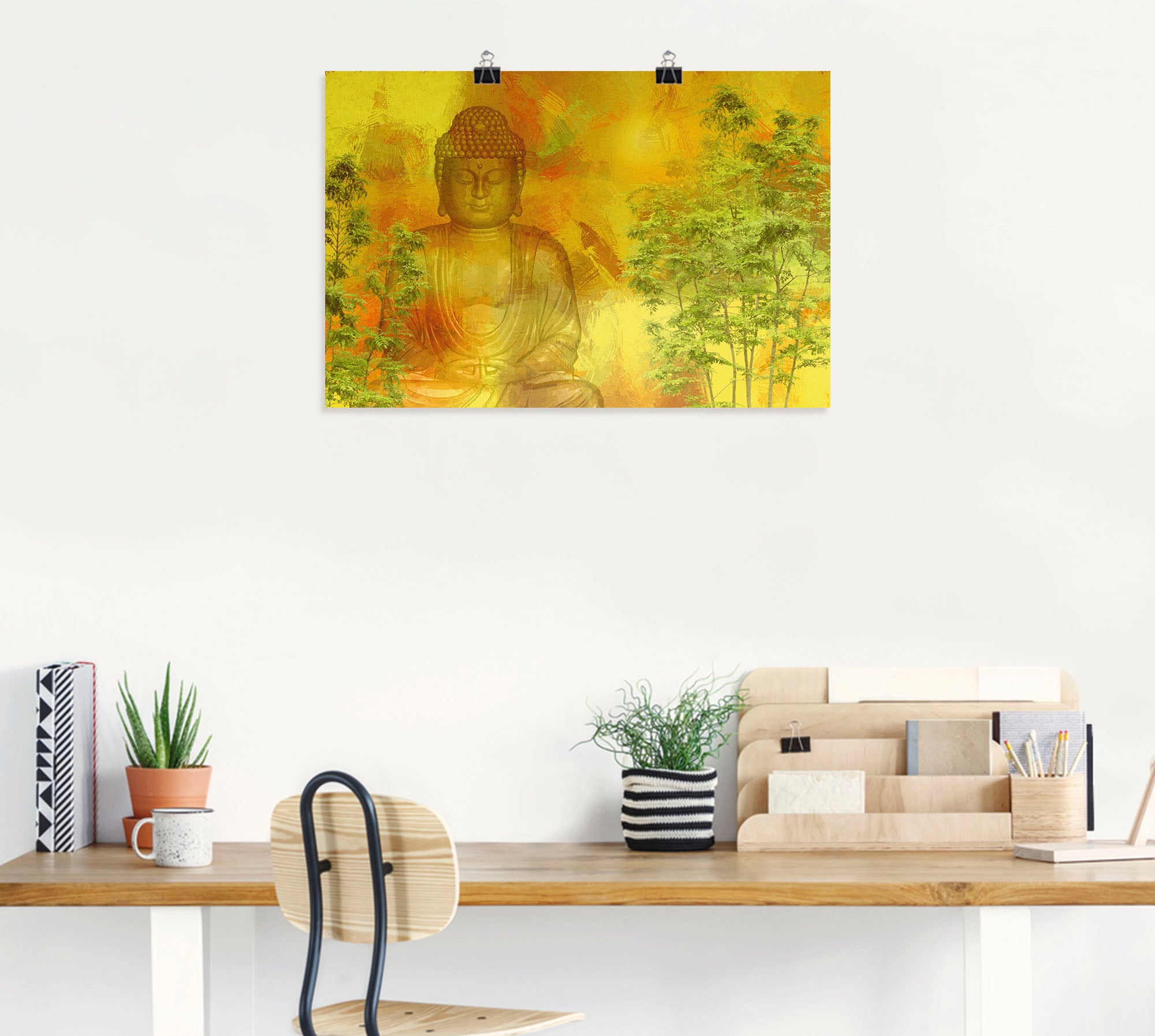 Artland Wandbild »Kraft sammeln«, Religion, (1 St.), als Alubild, Outdoorbild, Leinwandbild, Poster in verschied. Grössen