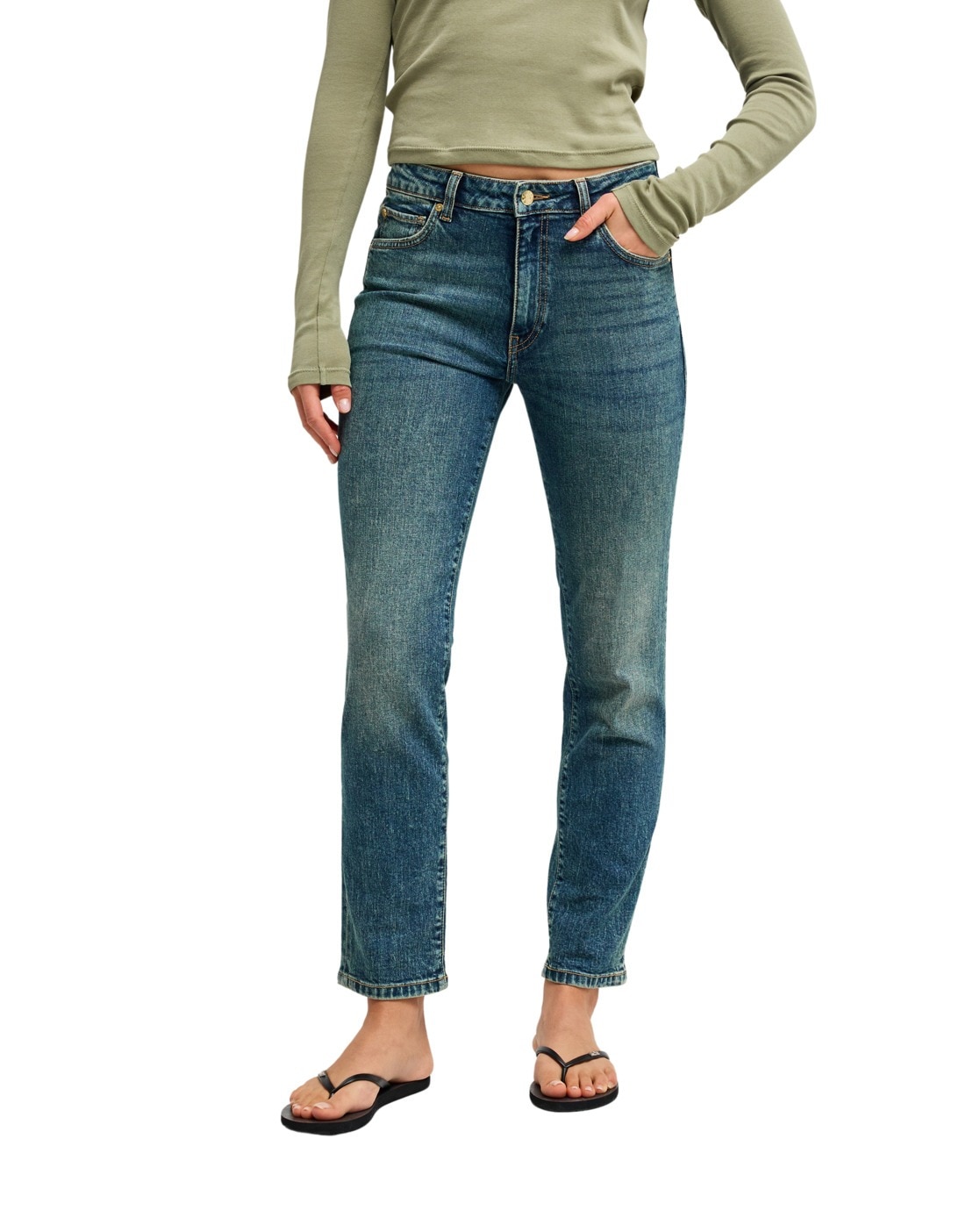 Image of Roxy Slim-fit-Jeans "Summer Skin"