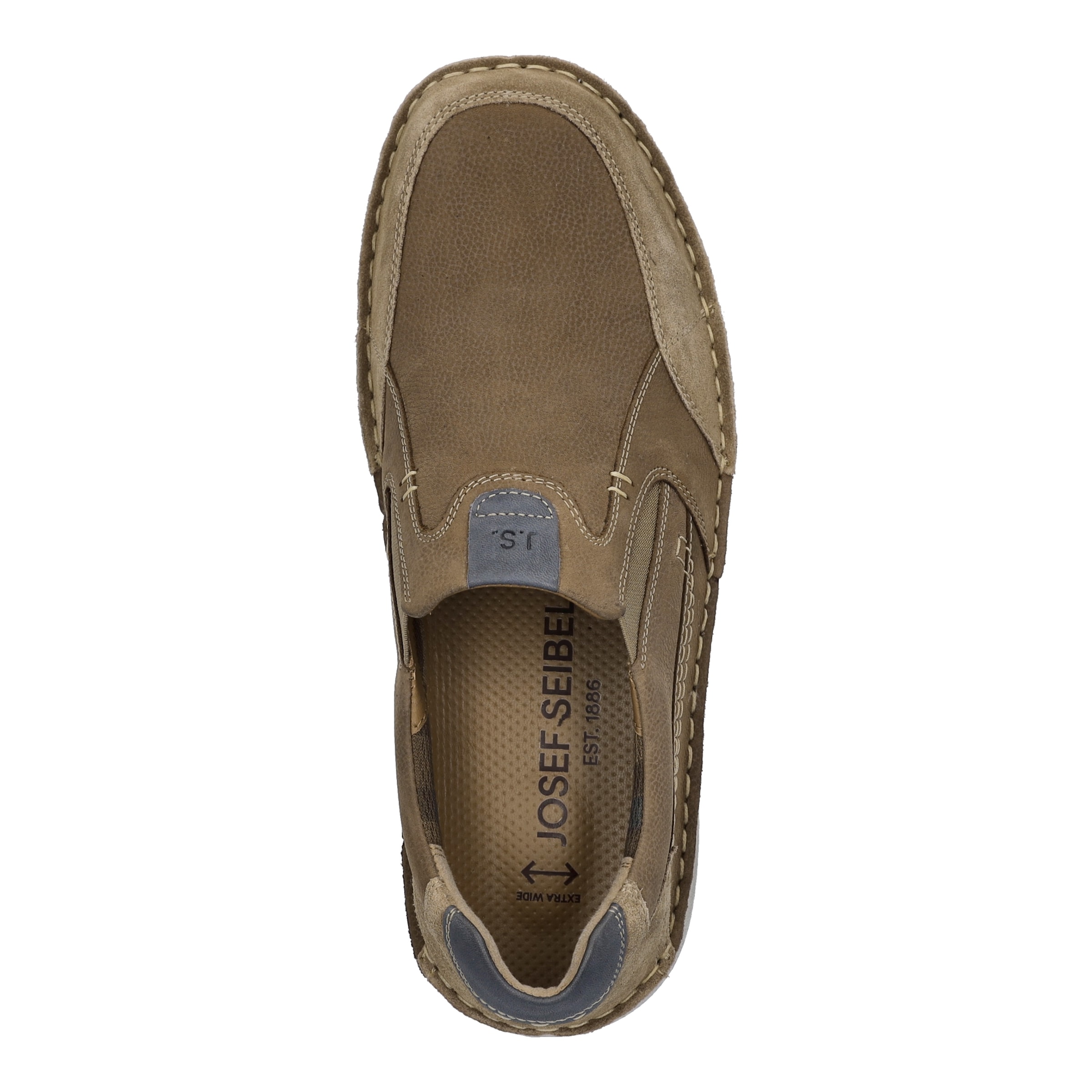 Josef Seibel Slipper »New Anvers 01«  Sneakers slip-on, chaussure confortable, chaussure de confort en largeur K (=extra large)