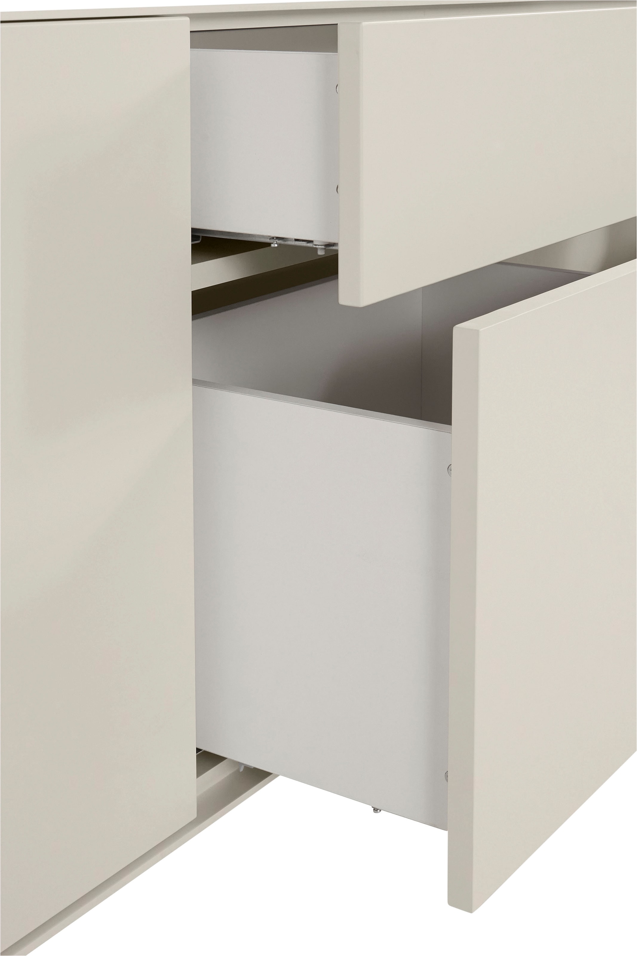 LeGer Home by Lena Gercke Lowboard »Essentials«, (2 St.), Breite: 279cm, MDF lackiert, Push-to-open-Funktion