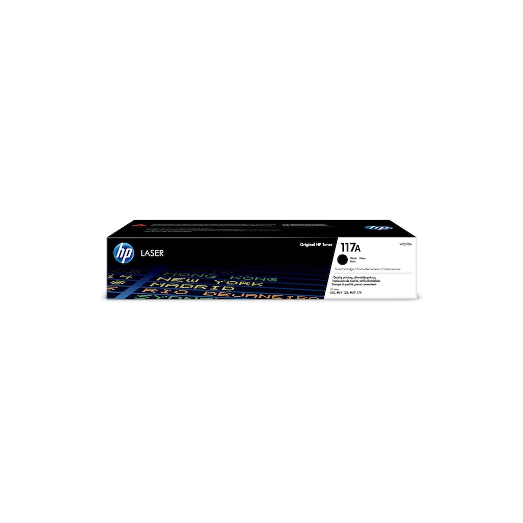 HP Tonerpatrone »Nr. 117A (W2070A) Black«