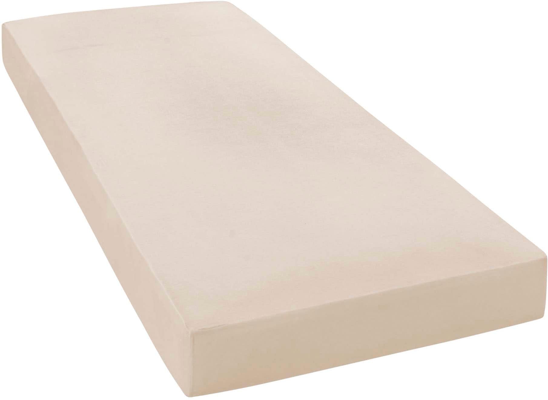 Janine Spannbettlaken »MAKO-FEINJERSEY 5007« aus 100% Baumwolle, für Matratzen bis 26 cm Höhe