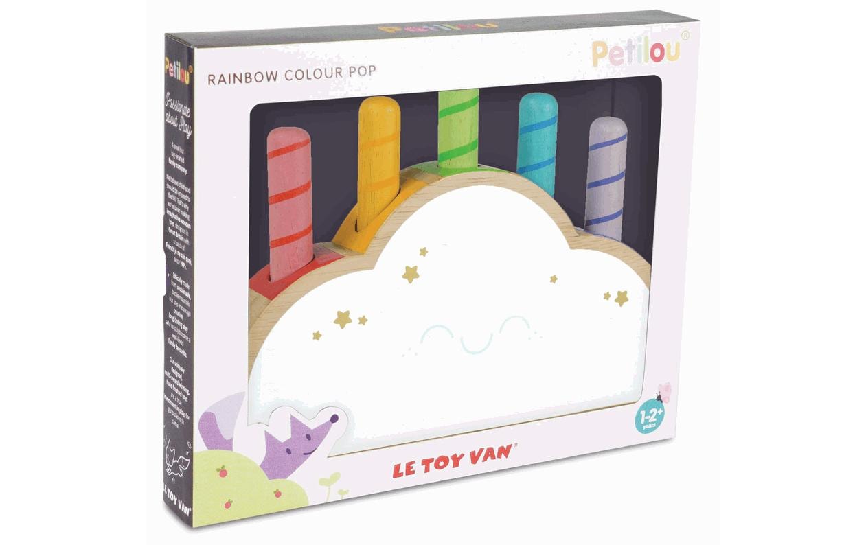 Le Toy Van Steckspielzeug »VAN Activitycenter Regenbogen«