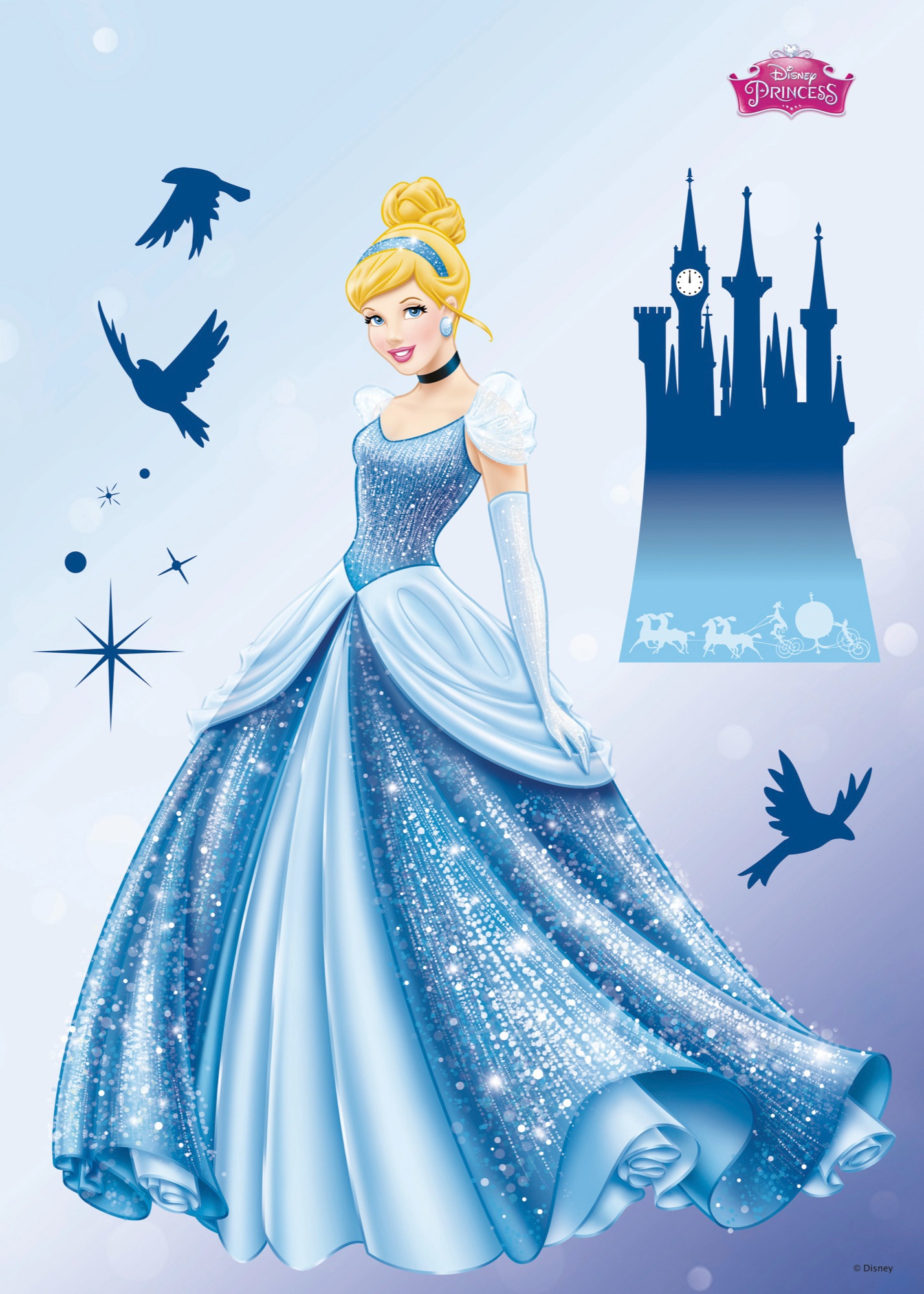 Image of Komar Wandtattoo »Princess Dream«, (Set, 10 St.), selbstklebend, rückstandslos abziehbar bei Ackermann Versand Schweiz