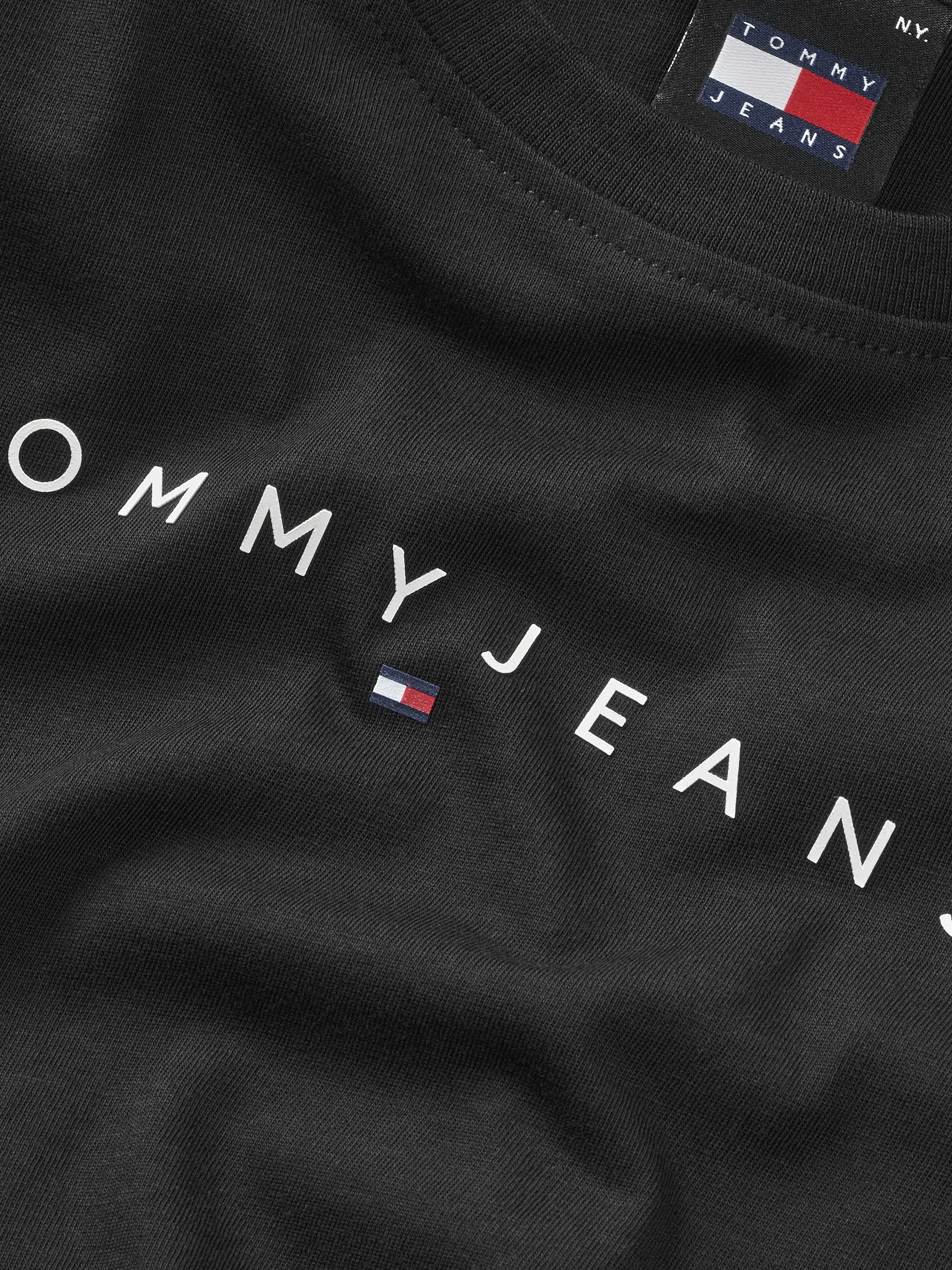 Tommy Jeans Curve T-Shirt »TJW SLIM LINEAR TEE EXT«, in Grosse Grössen
