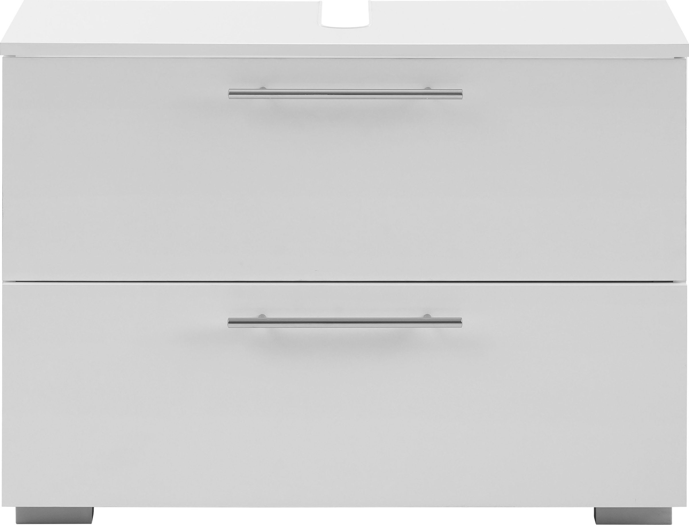 welltime Waschbeckenunterschrank "Carlos, Waschbeckenunterschrank, Made in Germany, B: 80 cm" Solide Verarbeitung - Dieses Produkt ist in Deutschland gefertigt