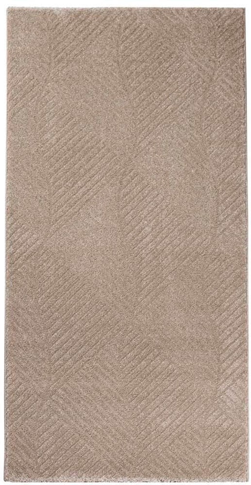 Carpet City Teppich »Friseé-Teppich FANCY 904« rechteckig 12 mm Höhe Läufer, Kurzflor Wohnzimmer, florale 3D-Optik, für Schlafzimmer