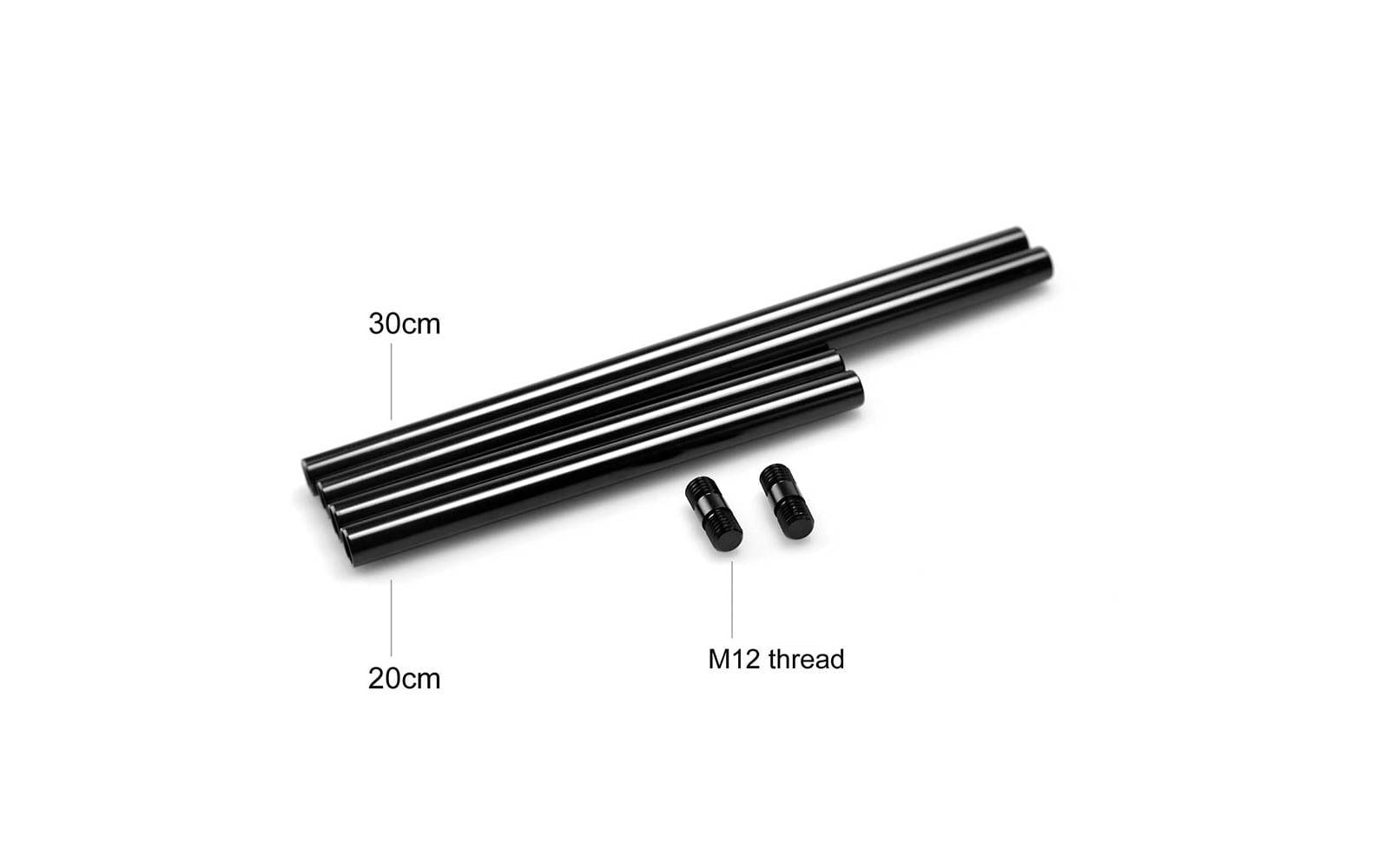 Halterung »Smallrig 15 mm Aluminium Rod (4 Stück) inkl. Rod-Schrauben (M12)«