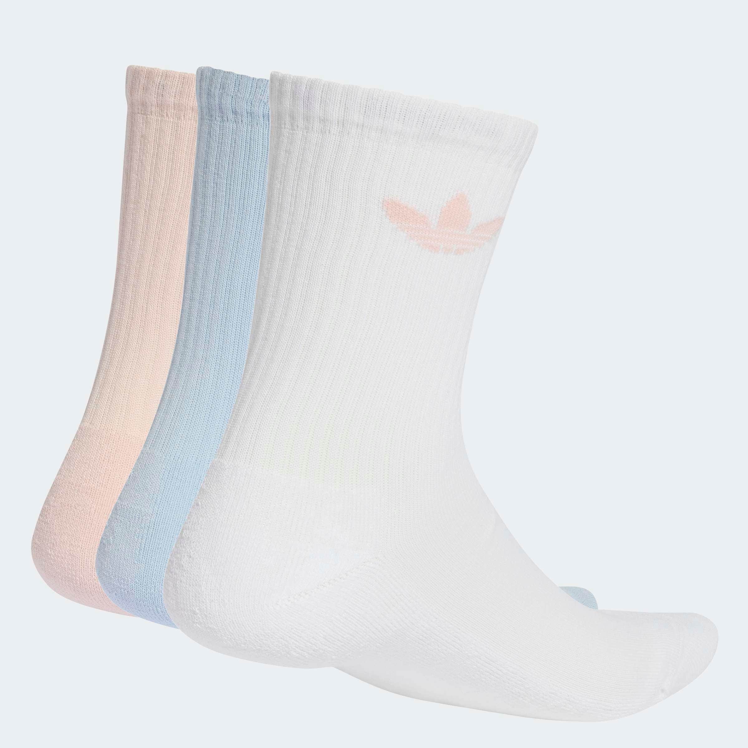 adidas Originals Sportsocken »TR CREW S 3P« 3 Paar tlg. für Erwachsene, 3er-Pack, mit Logodruck, wadenlang