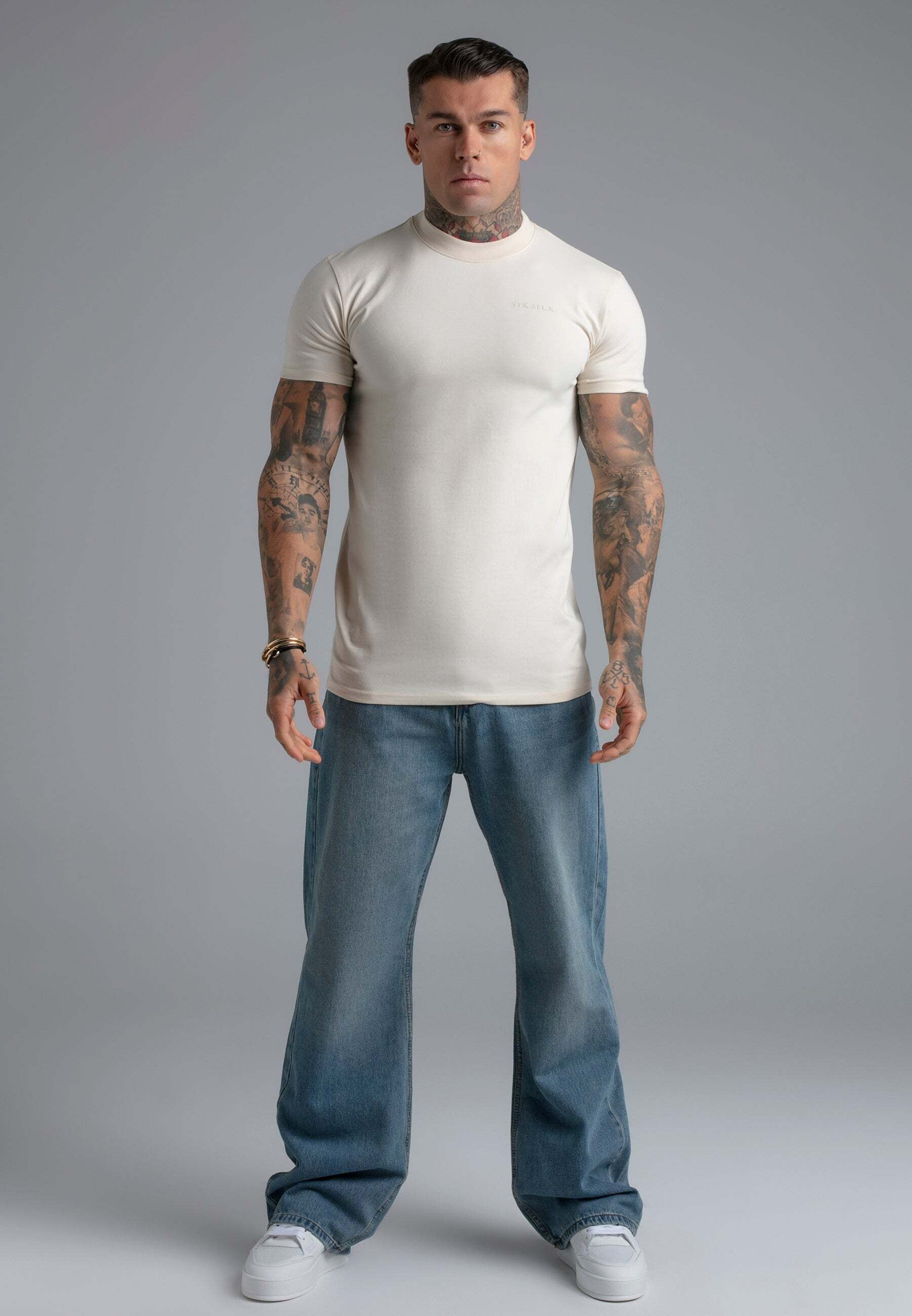 Siksilk T-Shirt »Siksilk T-Shirt Muscle Fit«