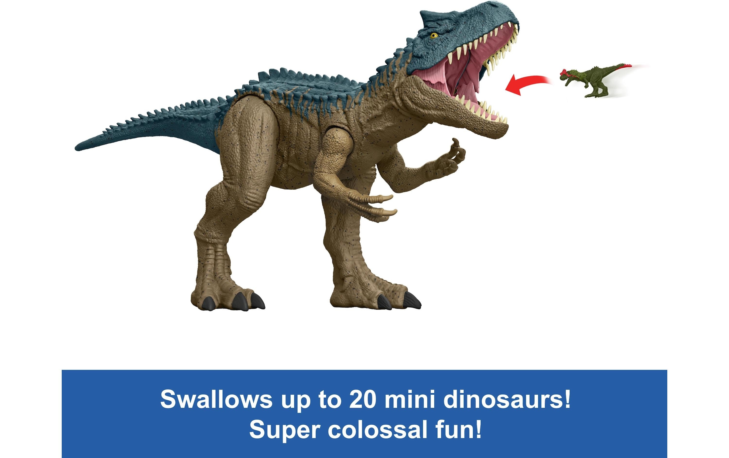 Mattel® Spielfigur »Jurassic World Super Colossal Allosaurus 90 cm«