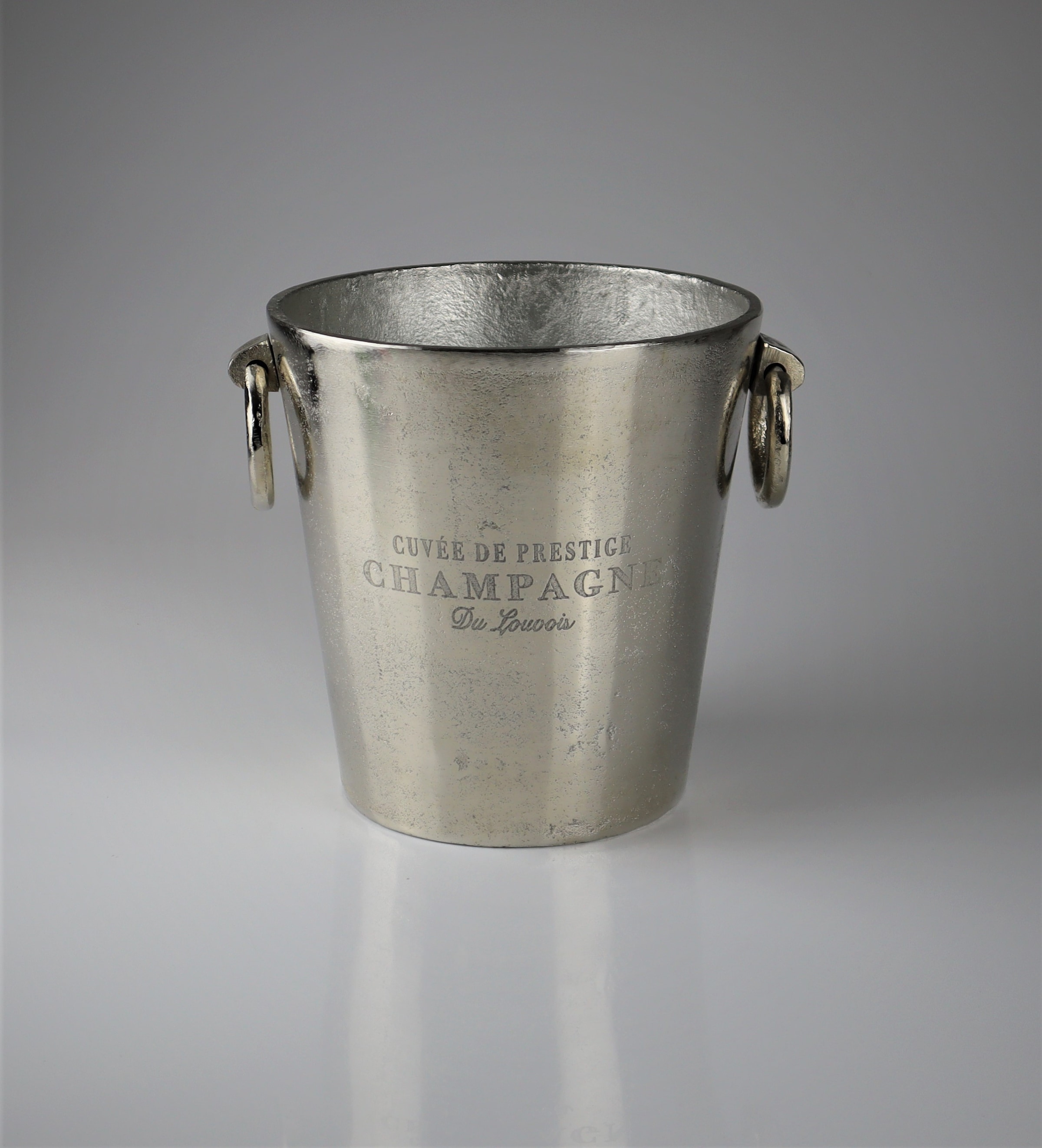 Image of AM Design Wein- und Sektkühler "aus Aluminium" BxTxH: 19,5x23x20 cm